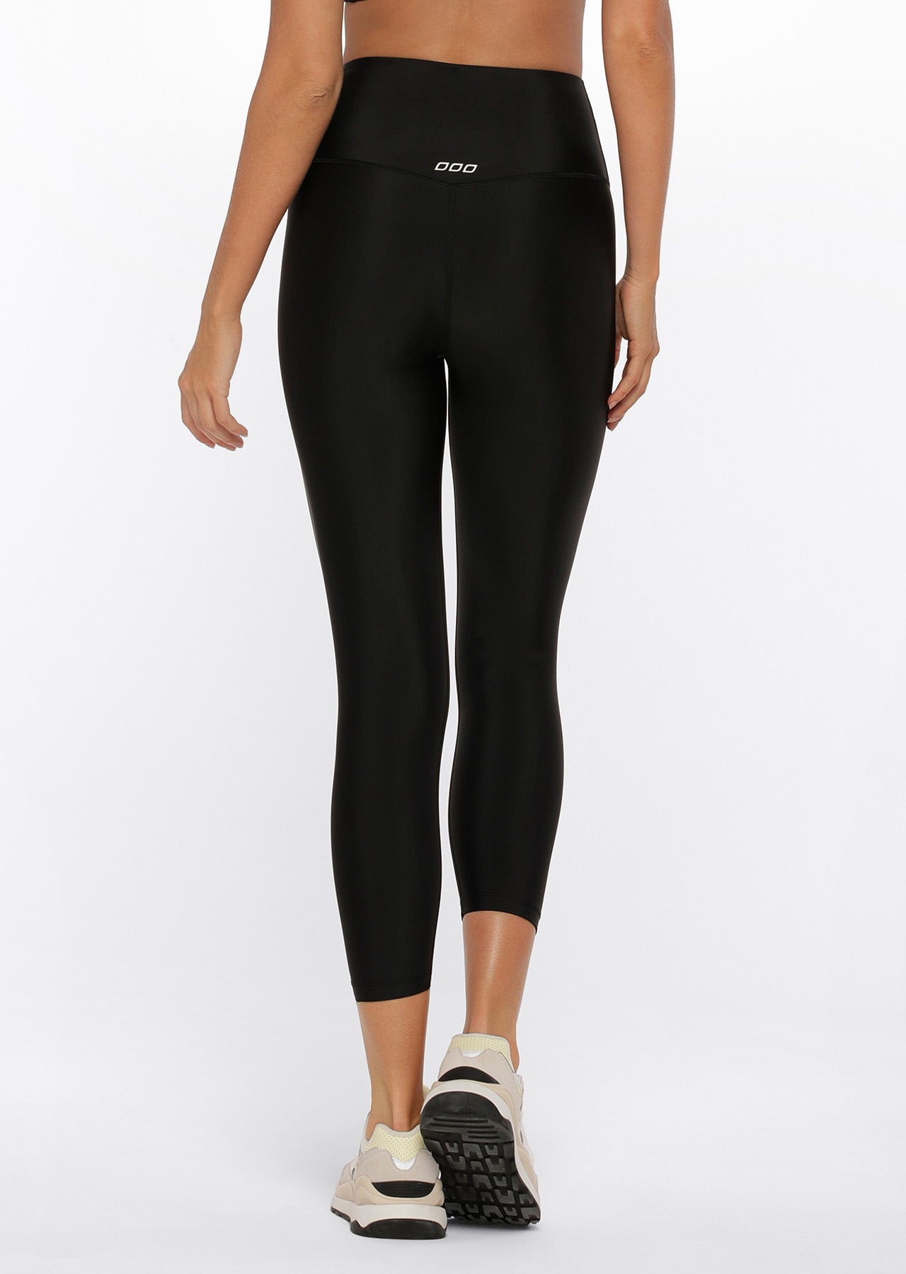 Lorna Jane Cool Touch Lotus Ankle Biter Leggings - Black