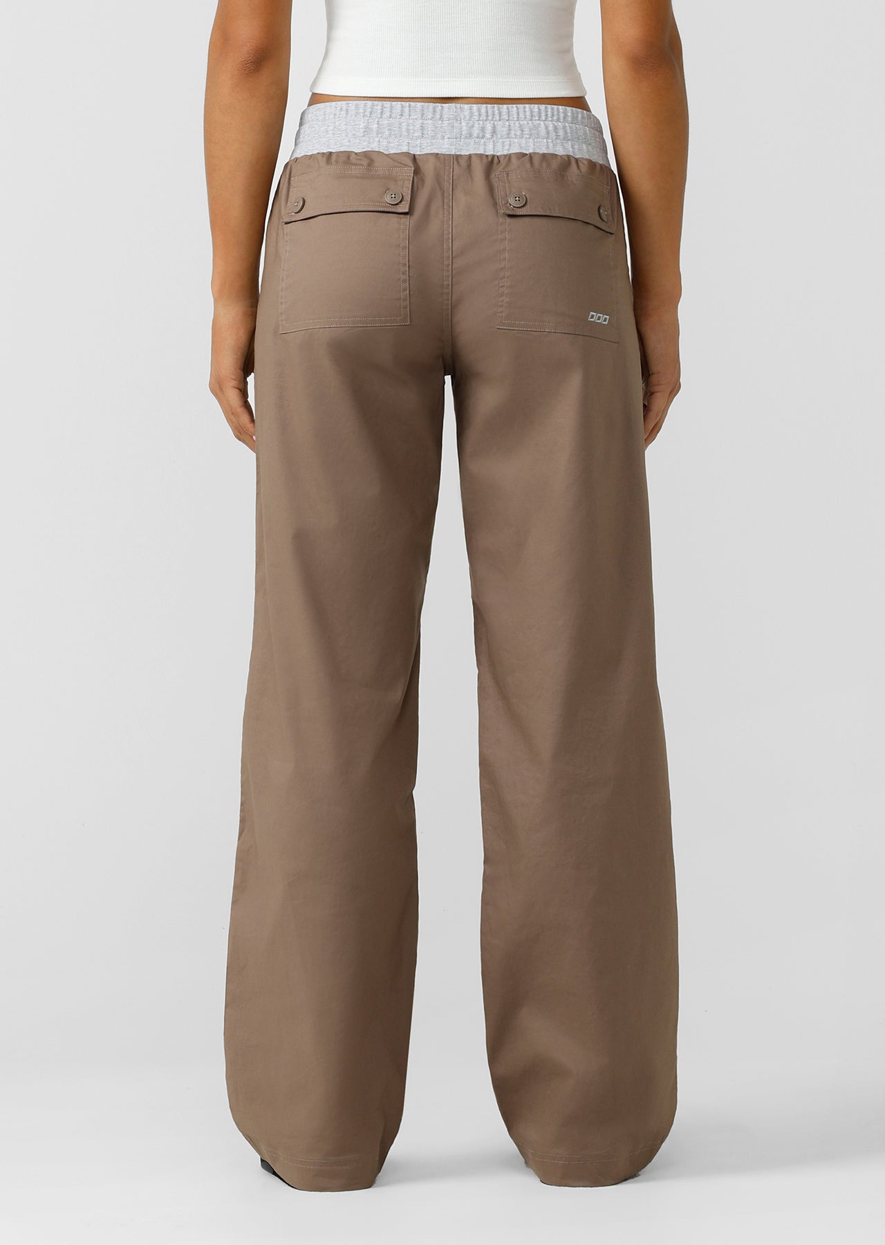 Lorna Jane Wide Leg Flashdance Pants - Bone
