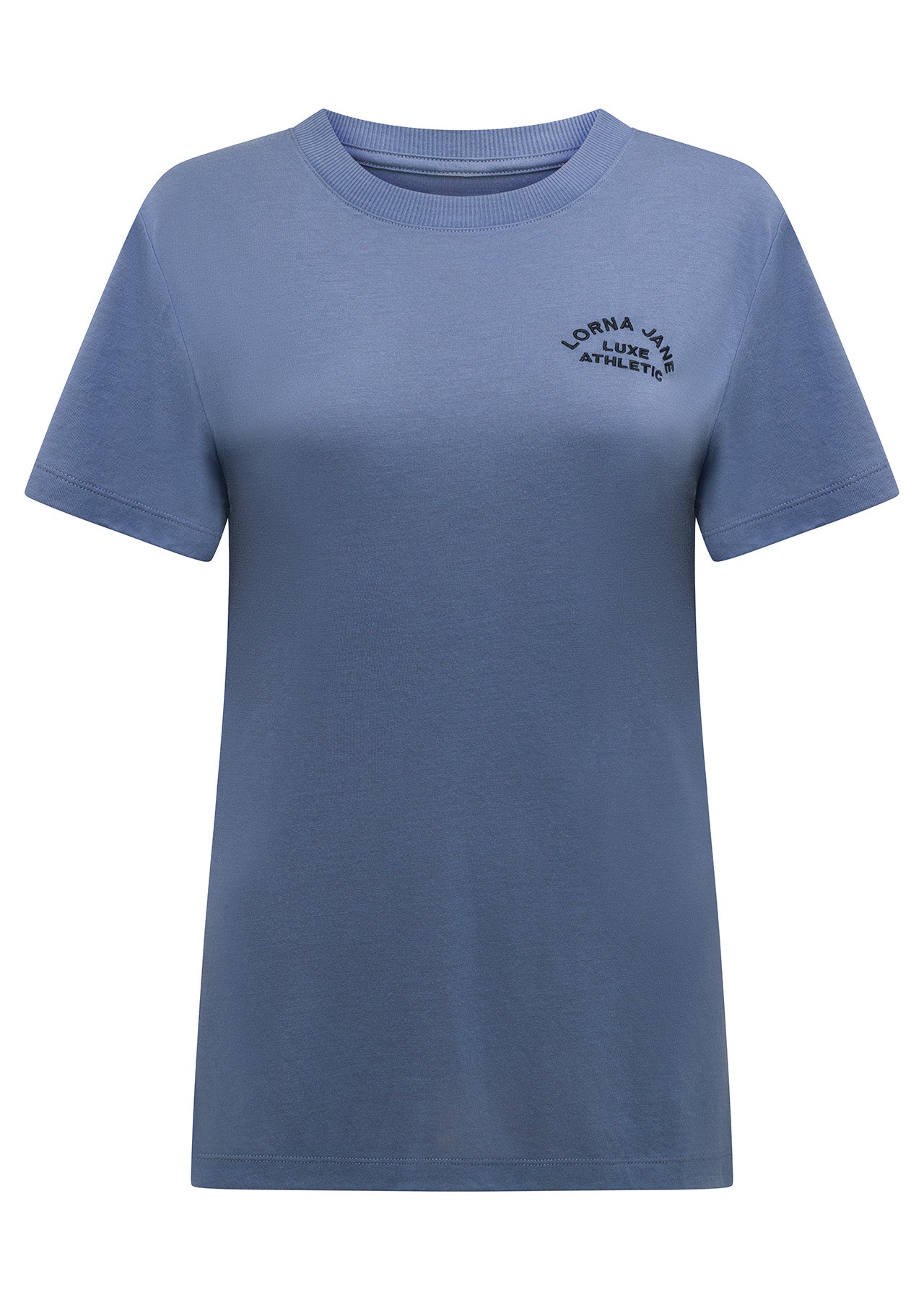 Lorna Jane Lotus T-Shirt - Misty Blue