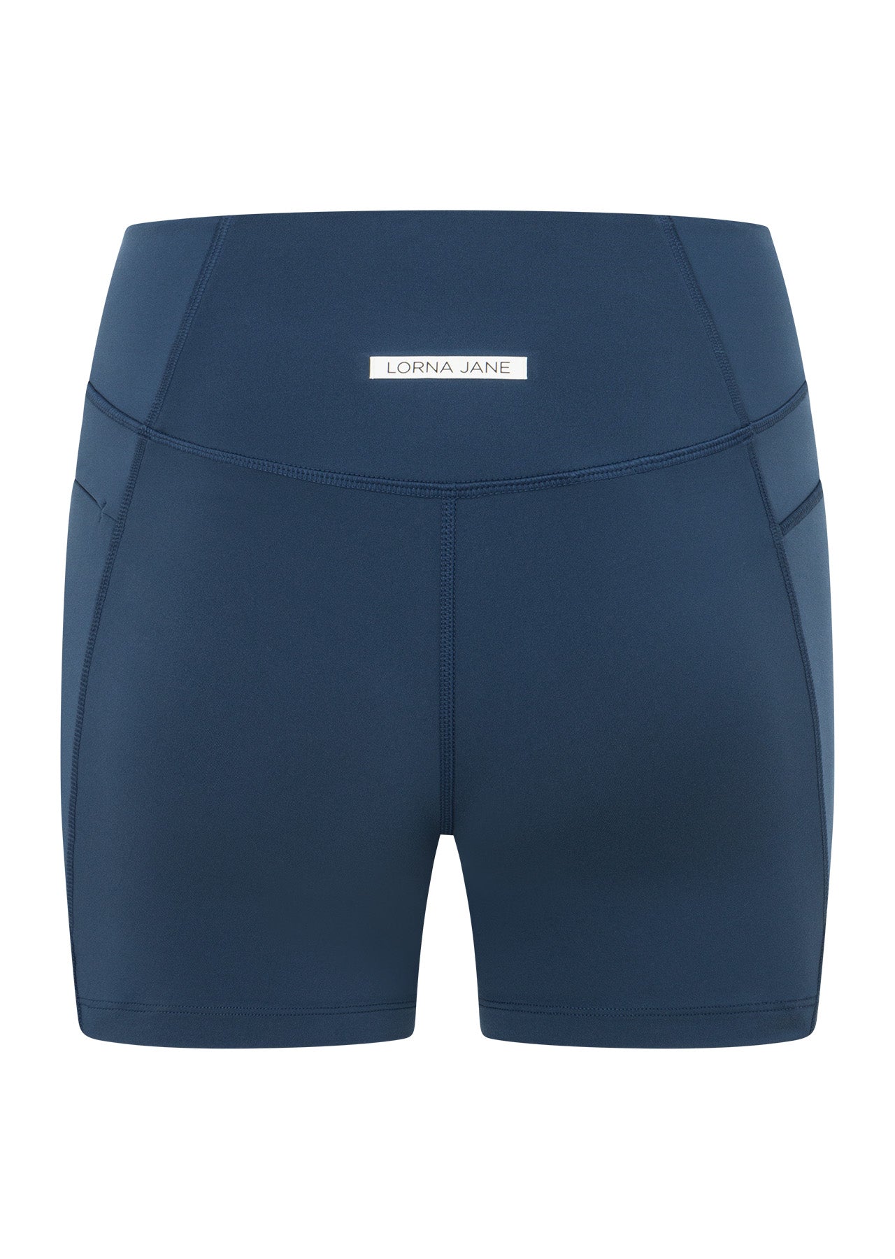 Lorna Jane Speed Circuit 12Cm No Chafe Bike Shorts - Academy Blue