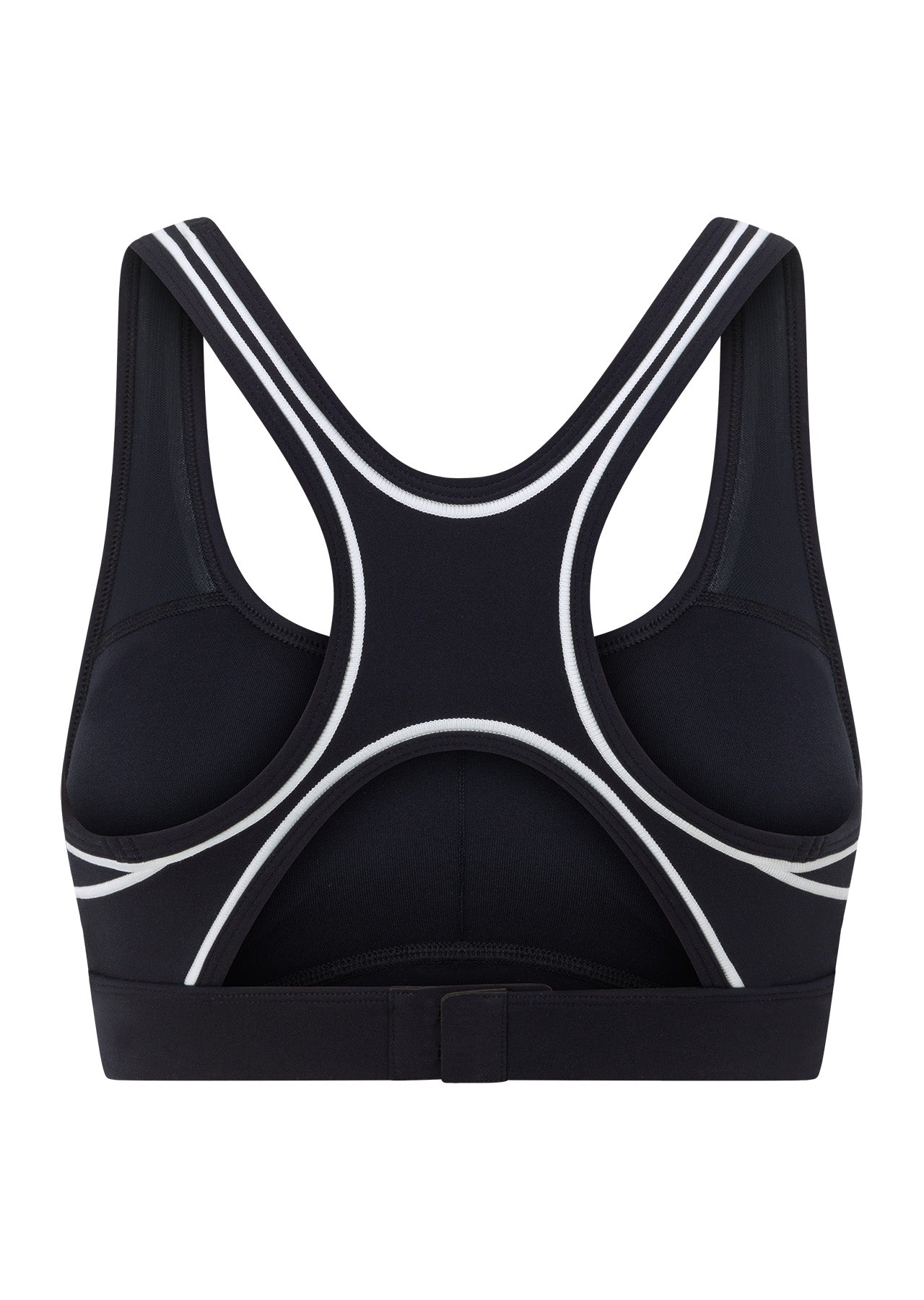 Lorna Jane Retro Track High Support Sports Bra - Midnight Blue