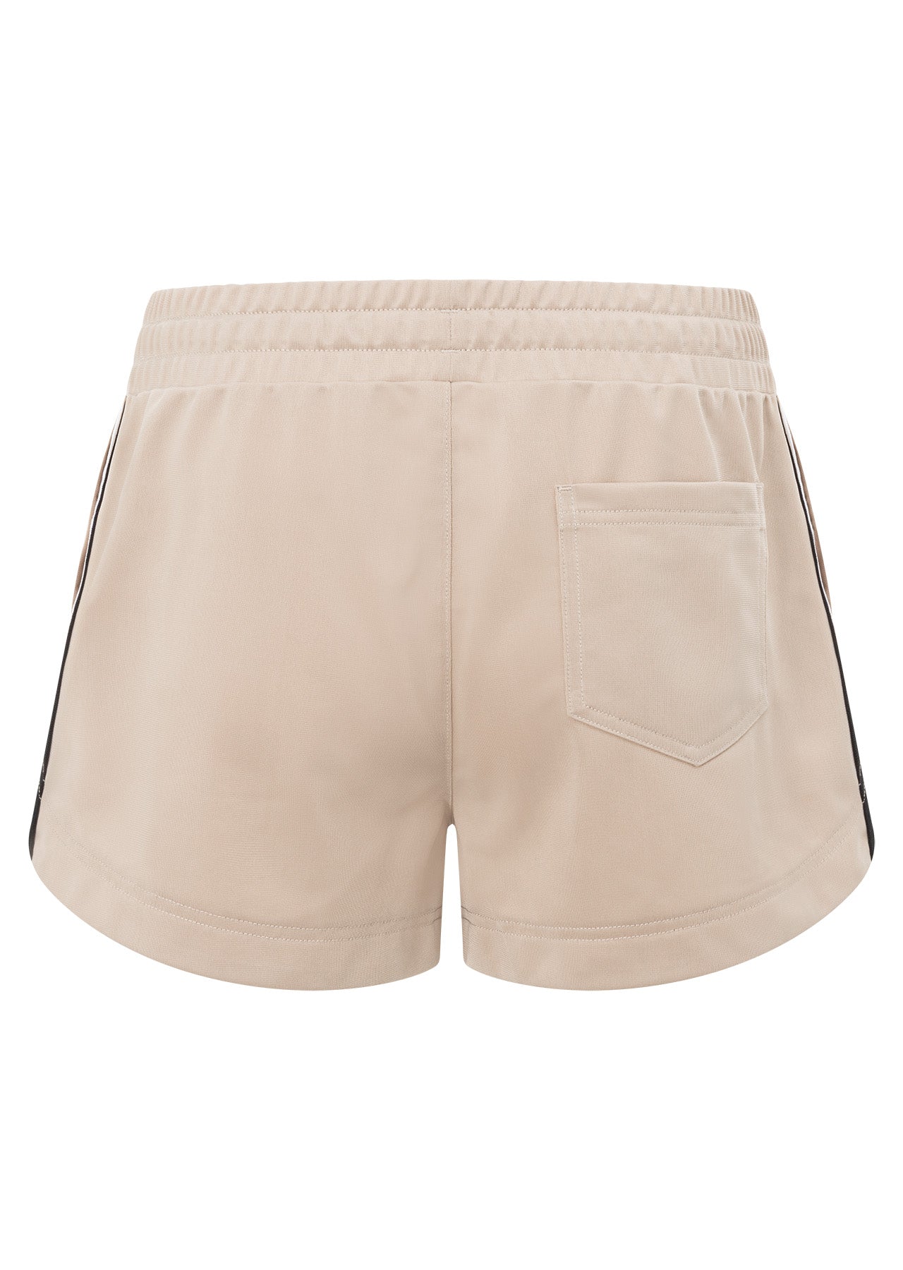 Lorna Jane Retro Flashdance Track Shorts - Latte