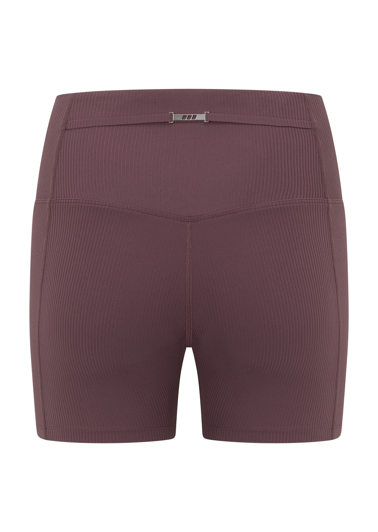 Lorna Jane Irresistible Luxe Rib 14cm Bike Shorts - Amethyst Shadow