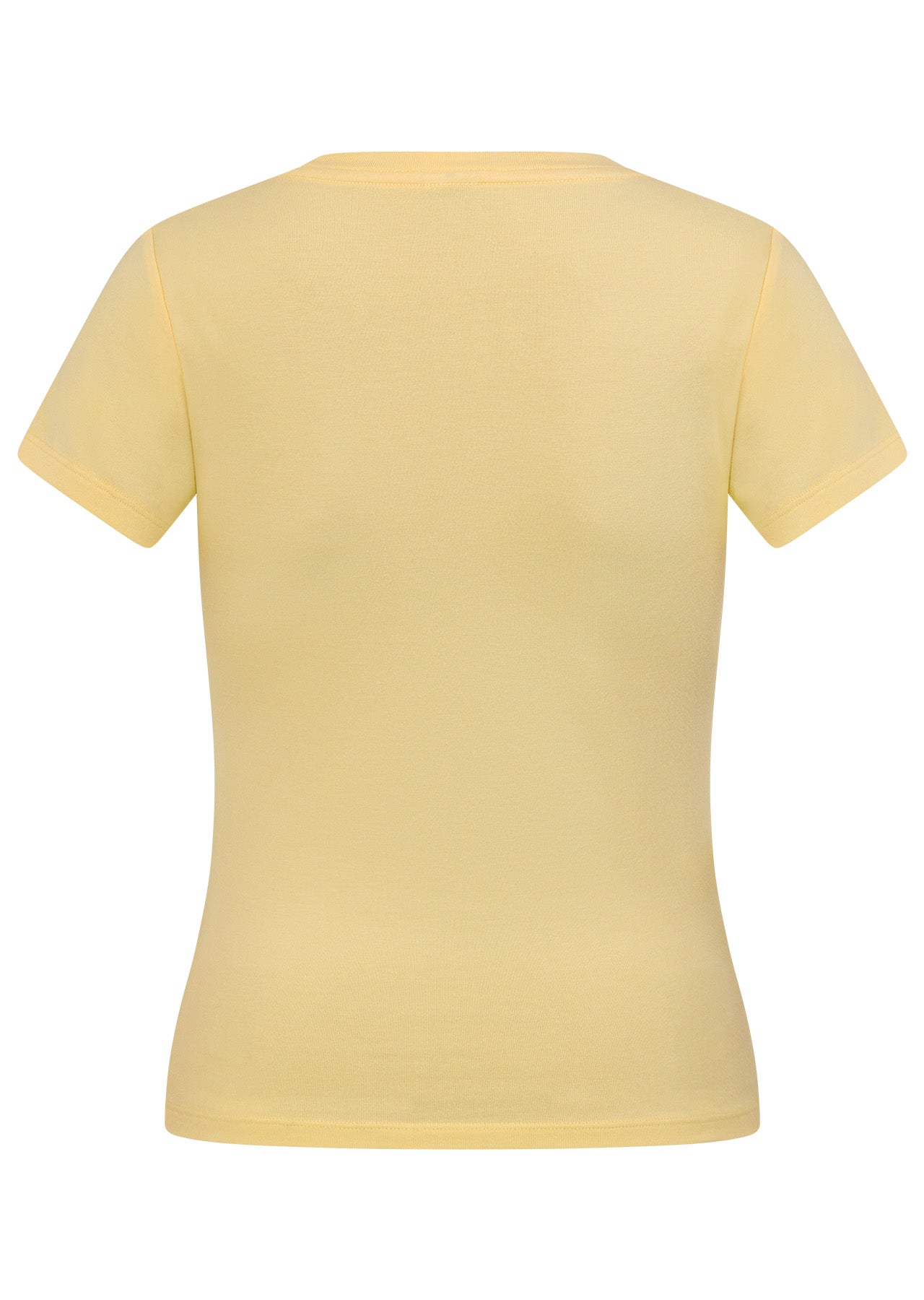 Lorna Jane Active Living Slim T-Shirt - Lemon Cream