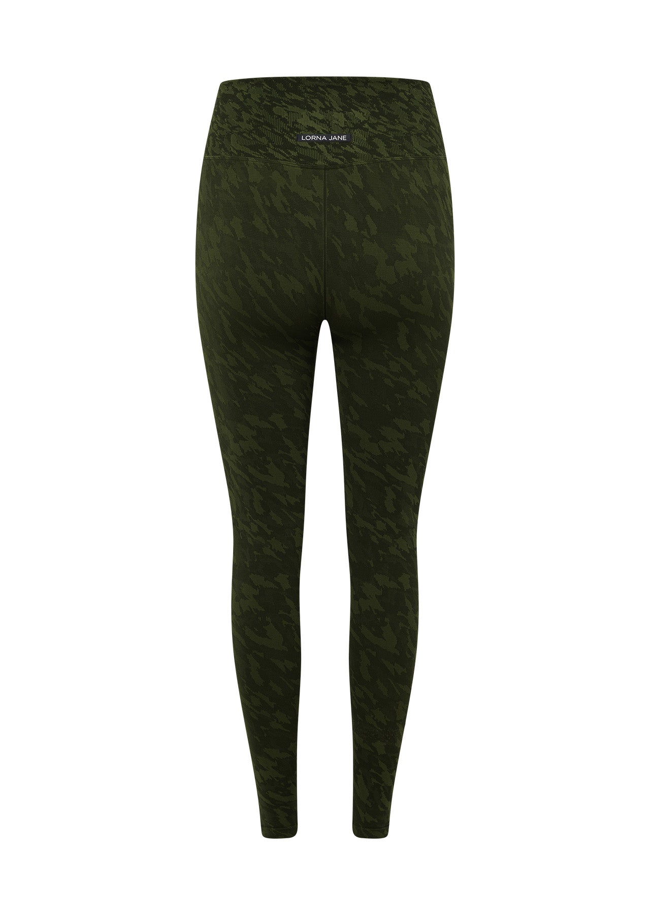 Lorna Jane Take A Hike Seamless Full Length Leggings - Rough Terrain Jacquard