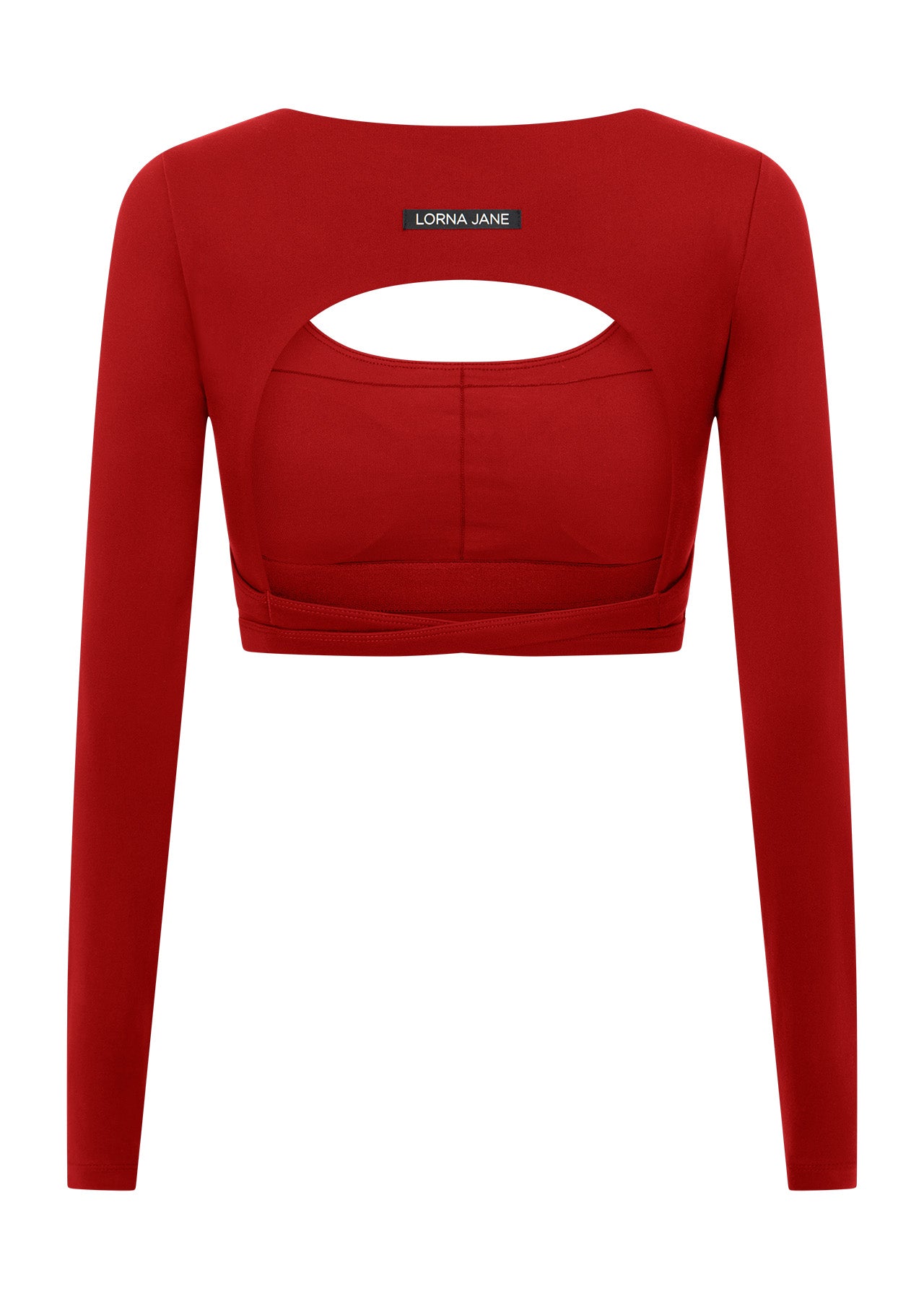 Lorna Jane Everyday Long Sleeve Bra Combo - Cherry