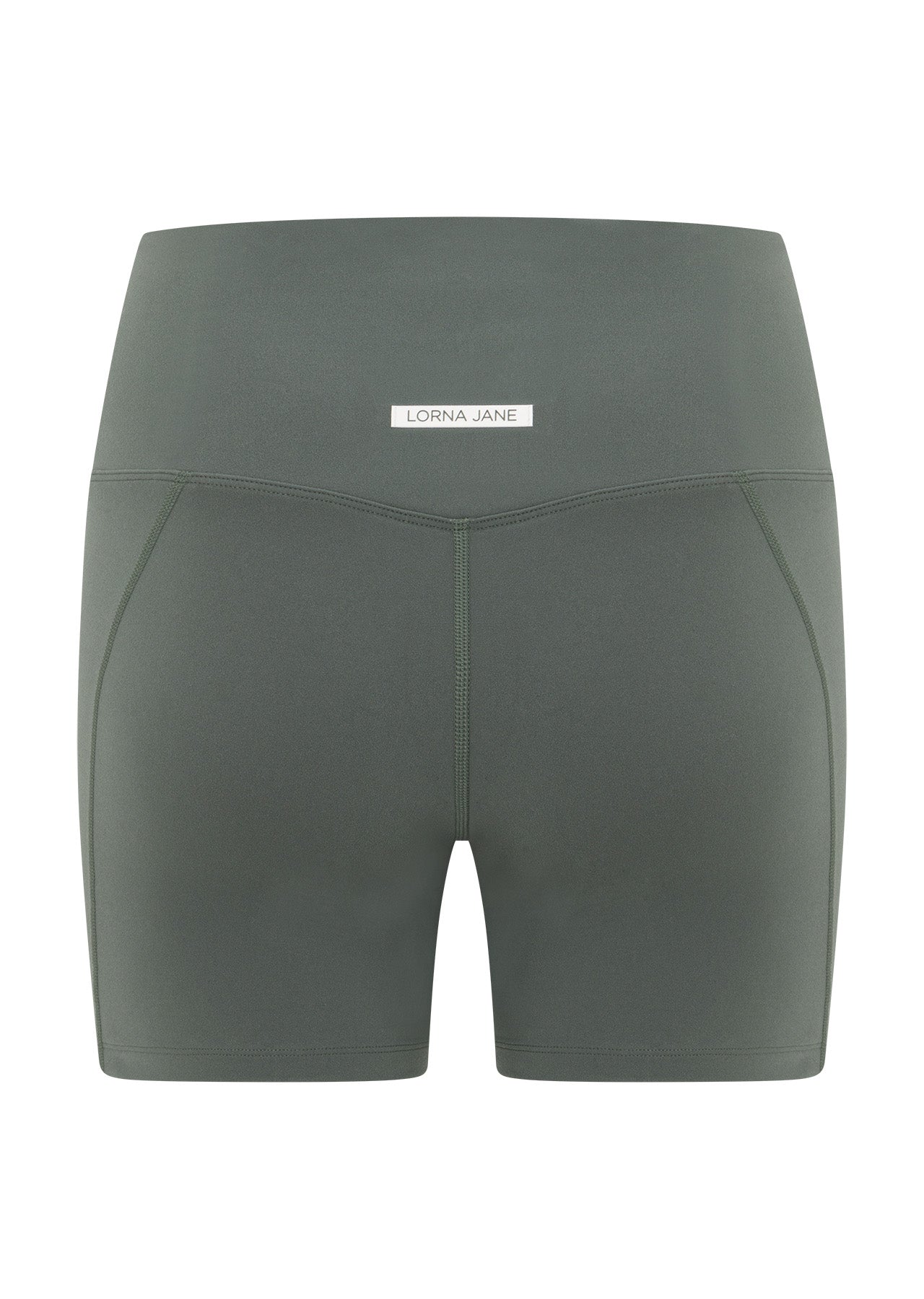 Lorna Jane Go The Distance 14cm Bike Shorts - Agave Green