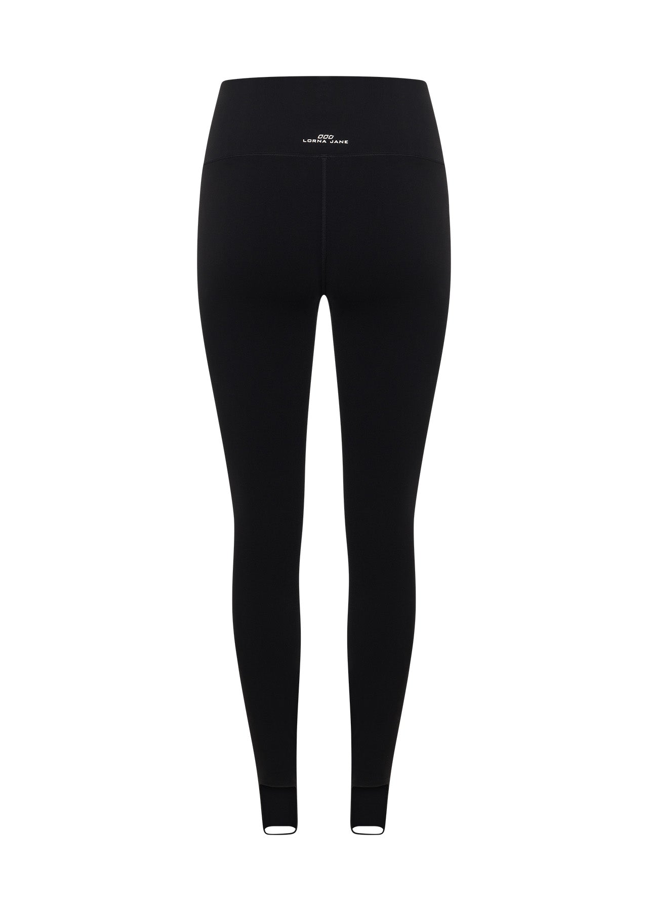 Lorna Jane Streamlined Full Length Stirrup Leggings - Black