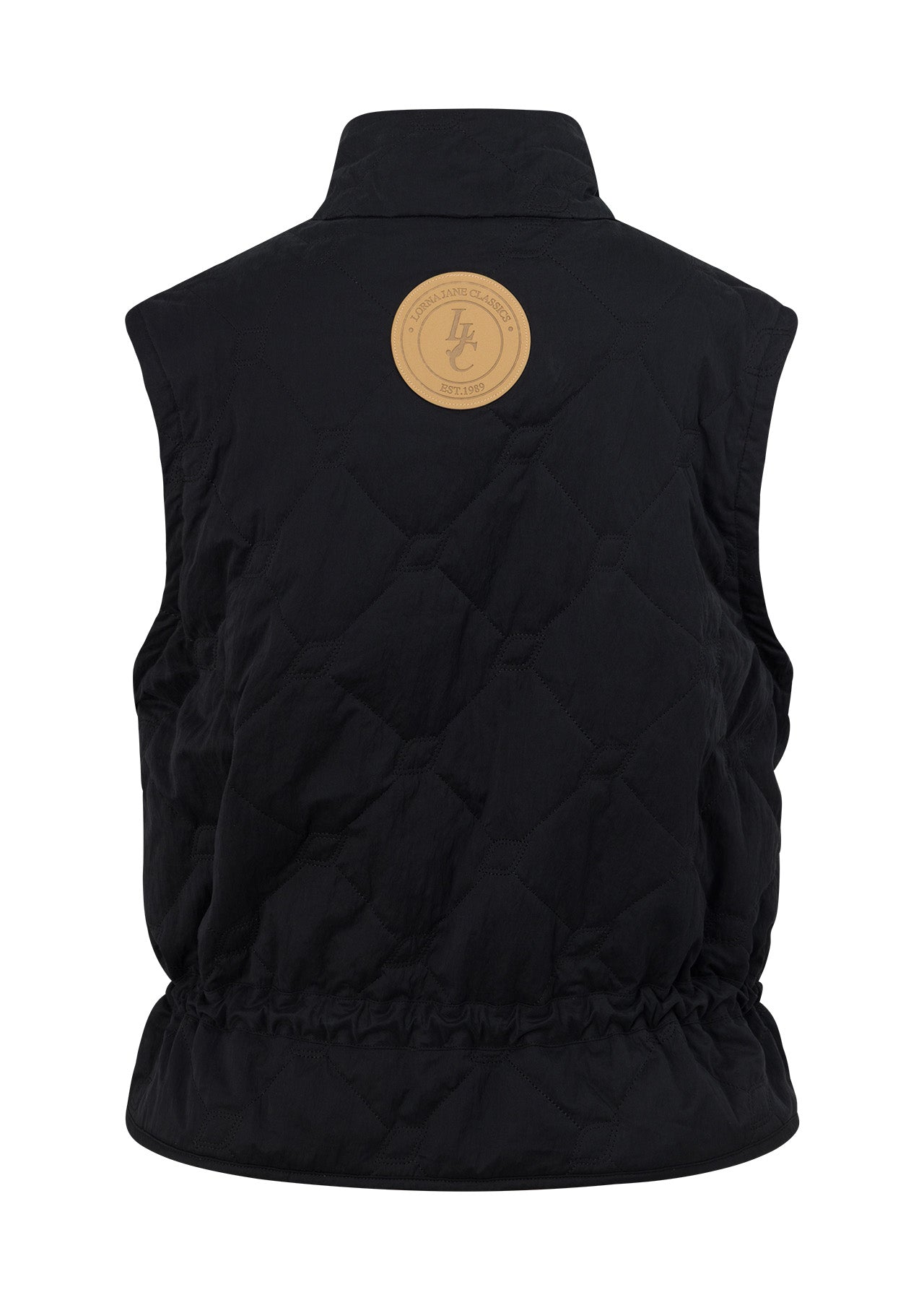 Lorna Jane Adventure Quilted Vest - Black