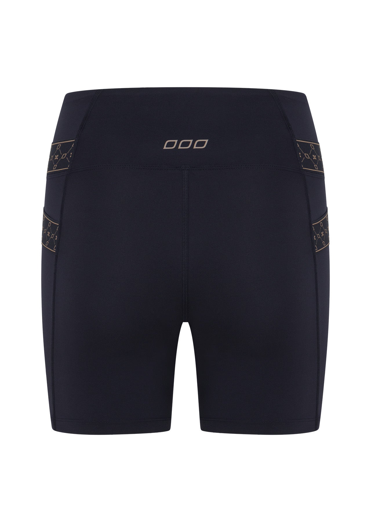 Lorna Jane Swift Monogram Bike Shorts - Midnight Blue