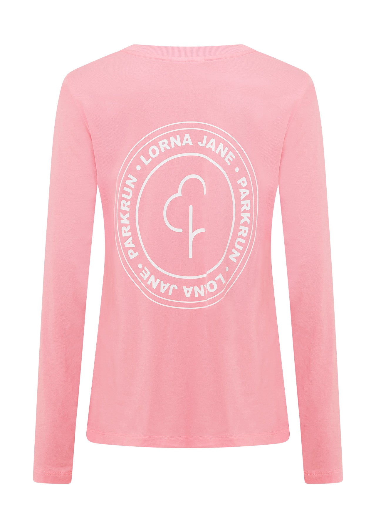 Lorna Jane parkrun Long Sleeve Tee - Strawberry Lemonade