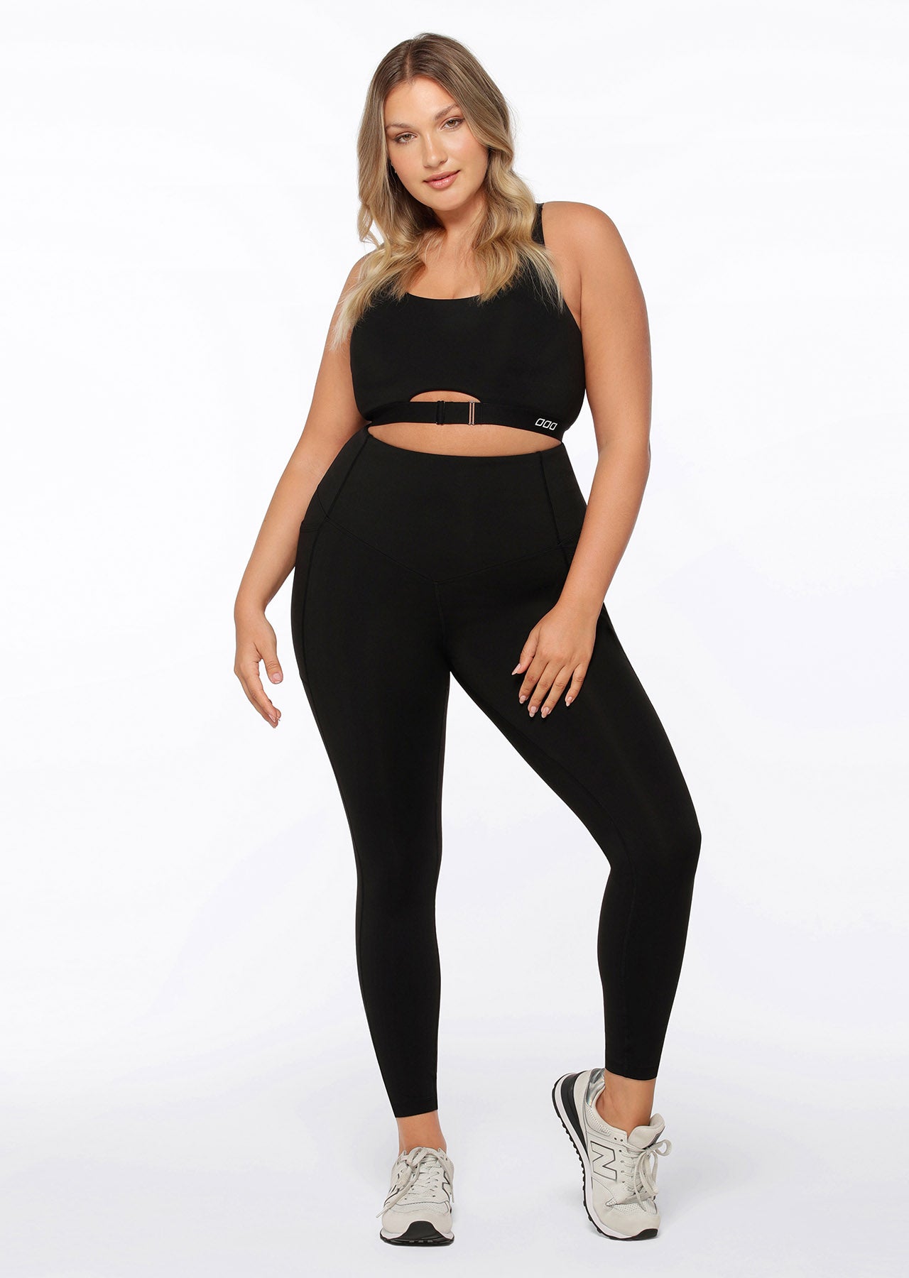 Lorna Jane Supreme Support Phone Pocket Full Length Leggings - Black
