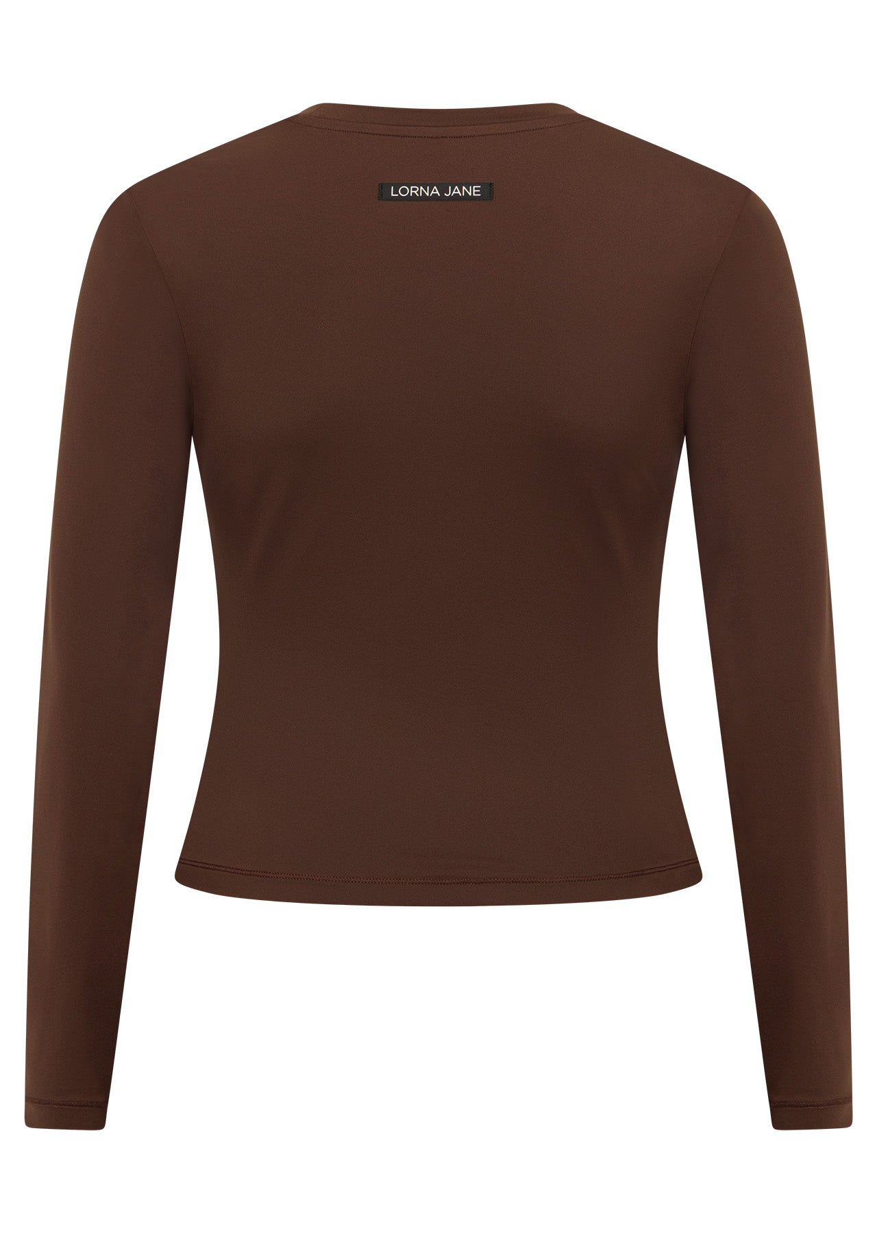 Lorna Jane Ultimate Comfort Long Sleeve Top - Espresso
