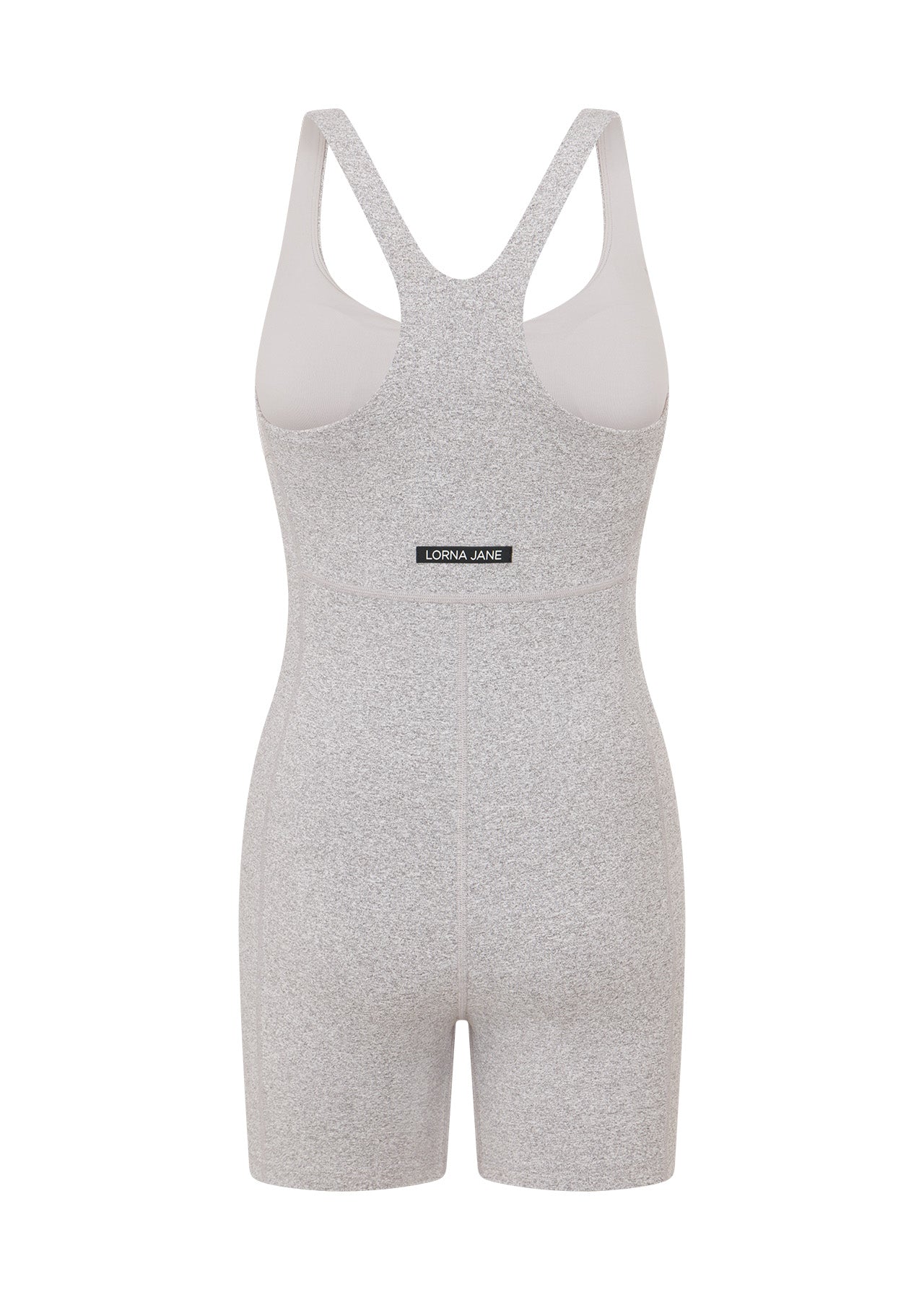 Lorna Jane Off Duty Bodysuit - Grey Marl