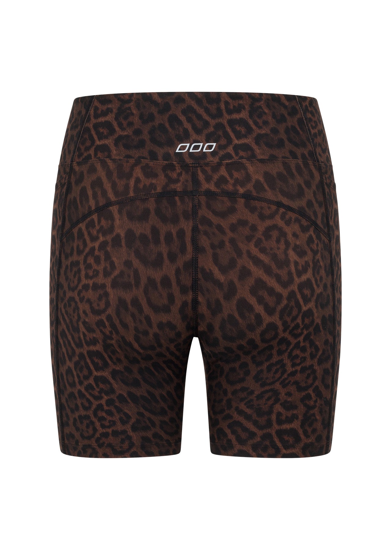 Lorna Jane Amy Phone Pocket Tech Bike Shorts - Cheetah Print