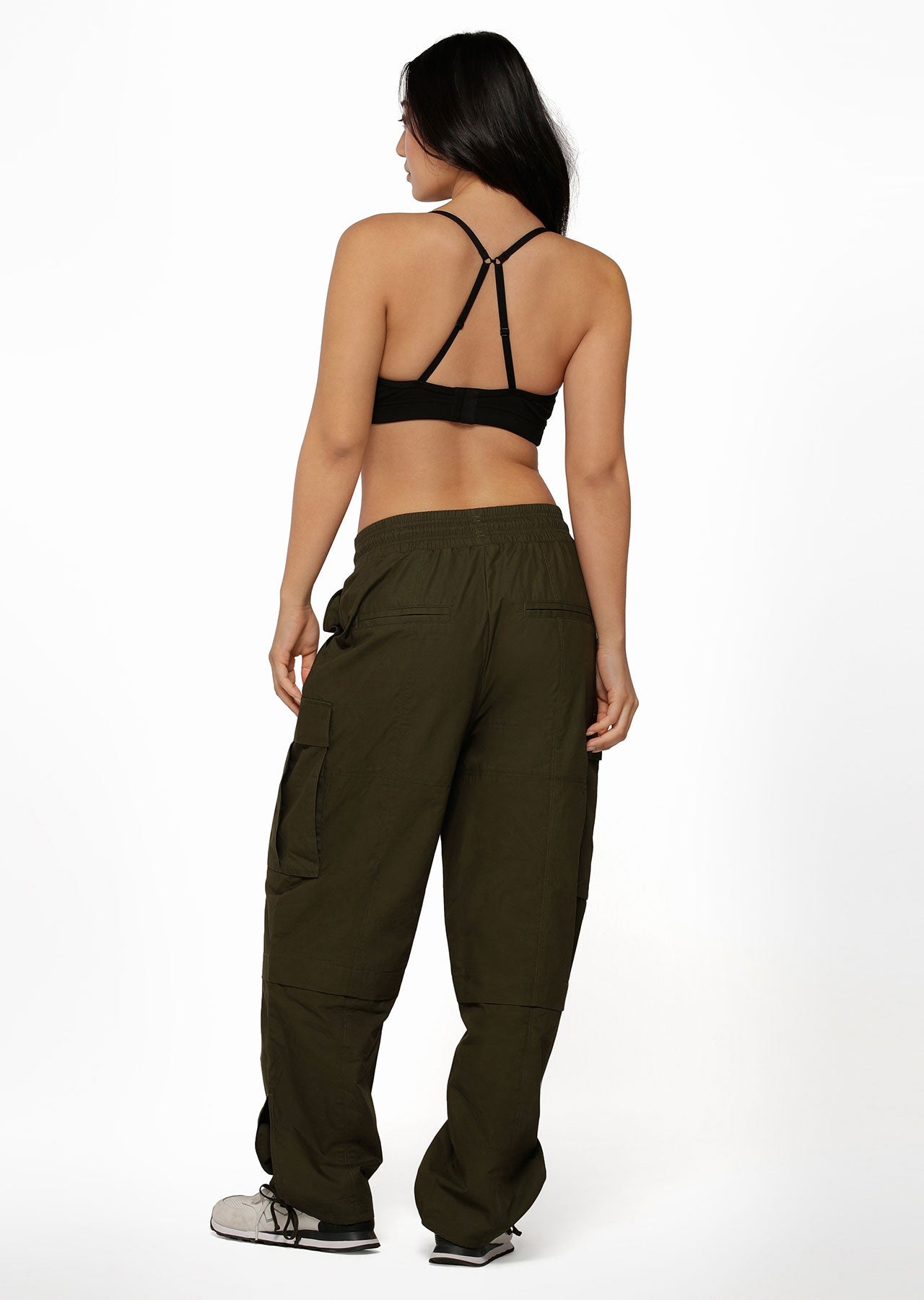 Lorna Jane Athleisure Cargo Pants - Luxury Green