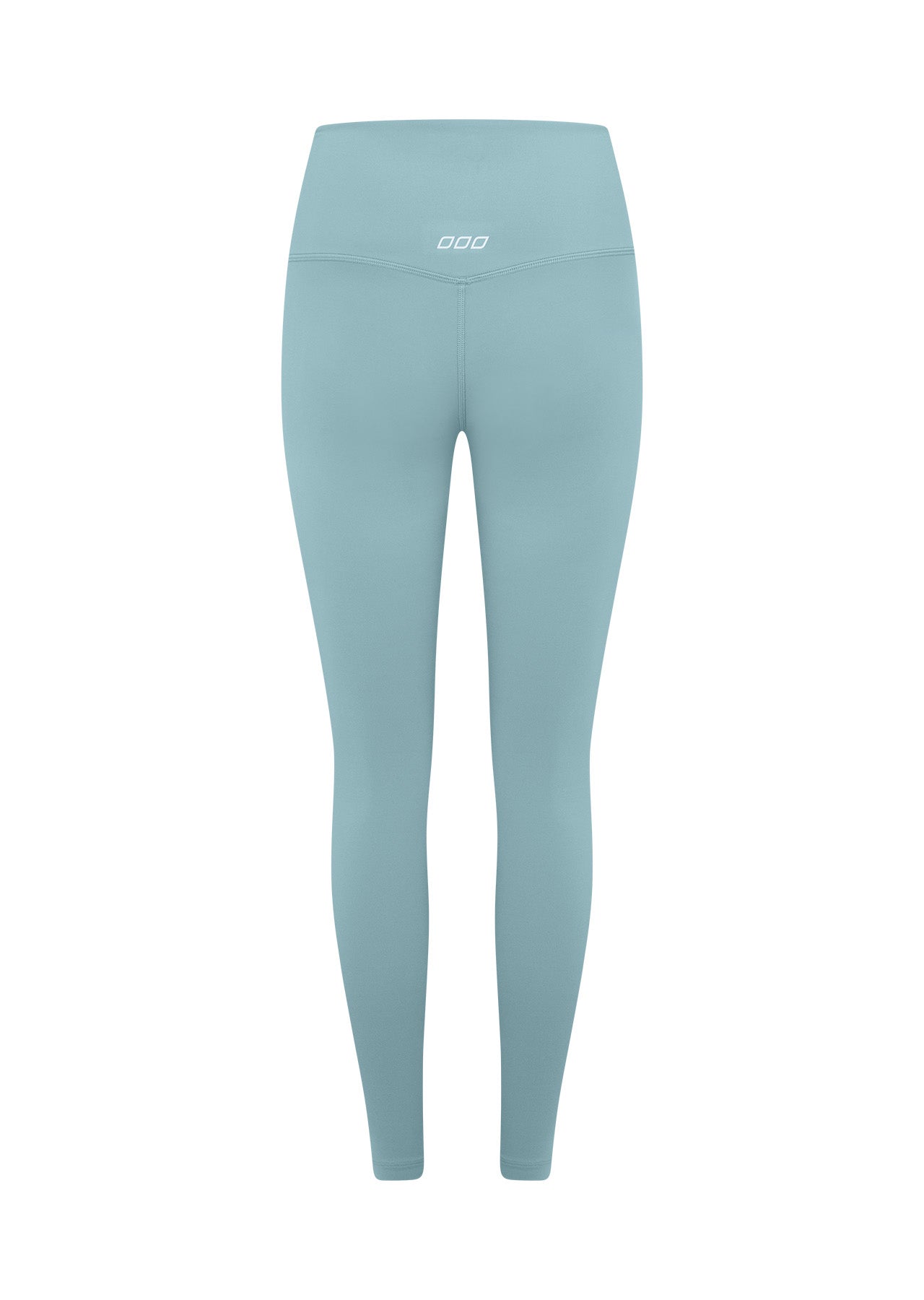 Lorna Jane Hi-Fold Lotus No Chafe Aloe Vera Ankle Biter Leggings - Voyage Blue