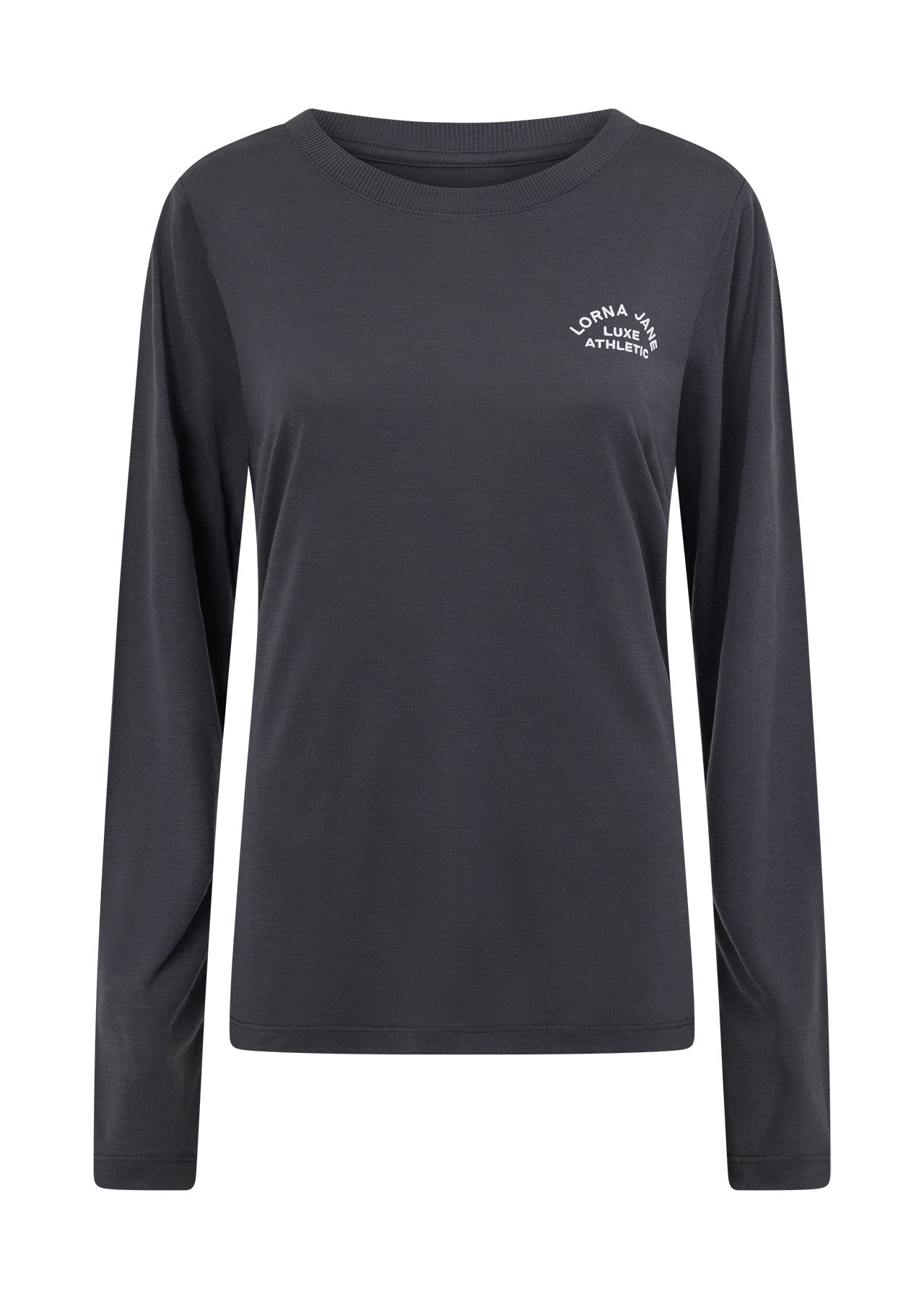 Lorna Jane Lotus Long Sleeve Top - Titanium