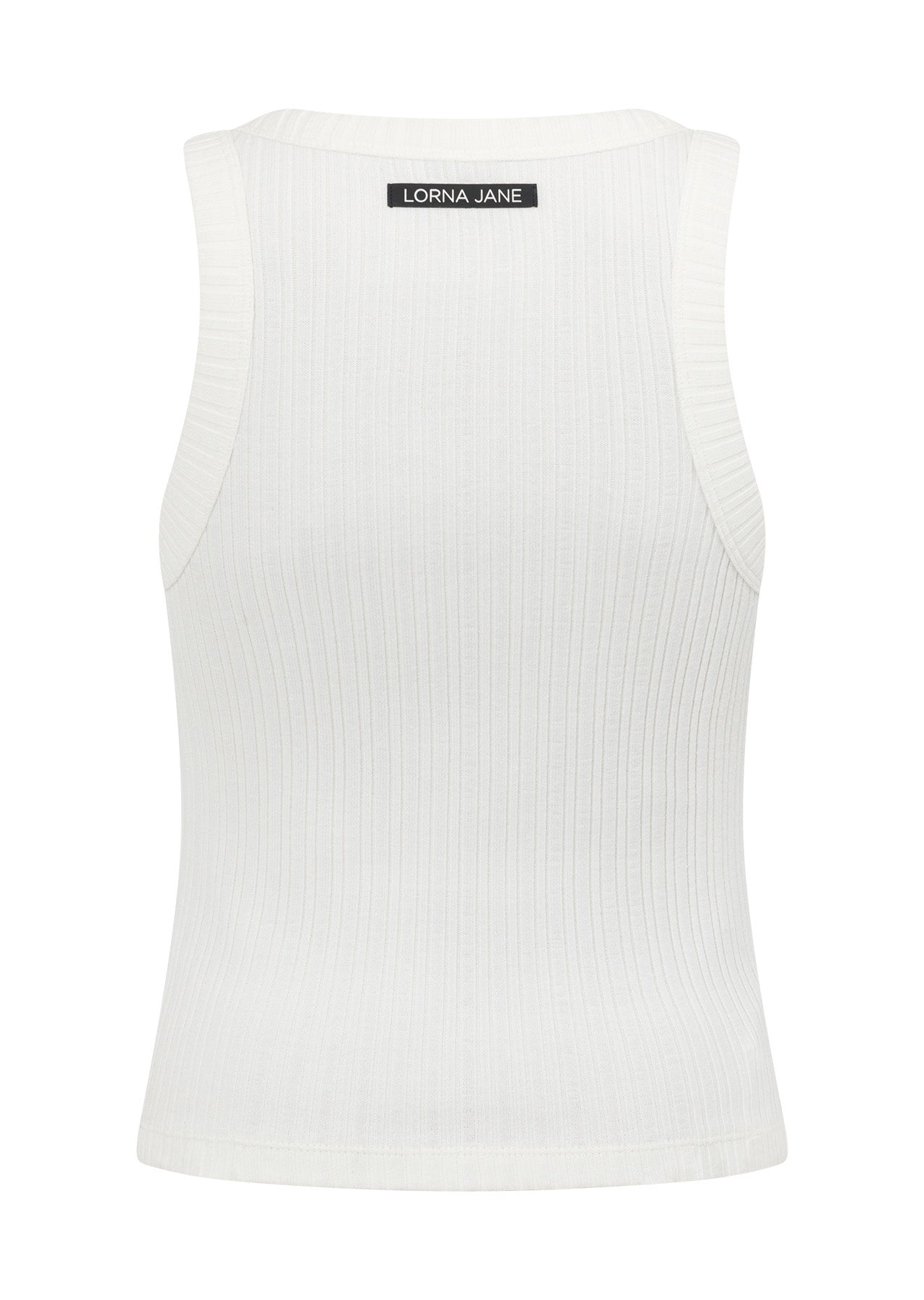 Lorna Jane Essential Wide Ribbed Tank - Porcelain