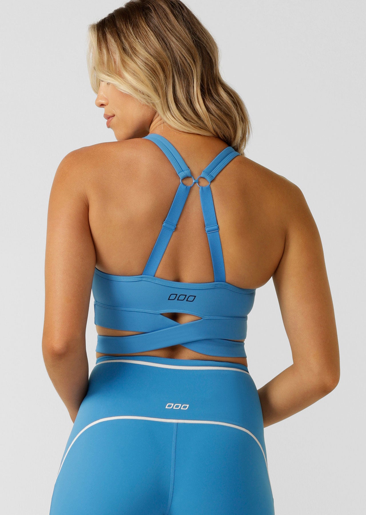 Lorna Jane Strap In Sports Bra - Cornflower