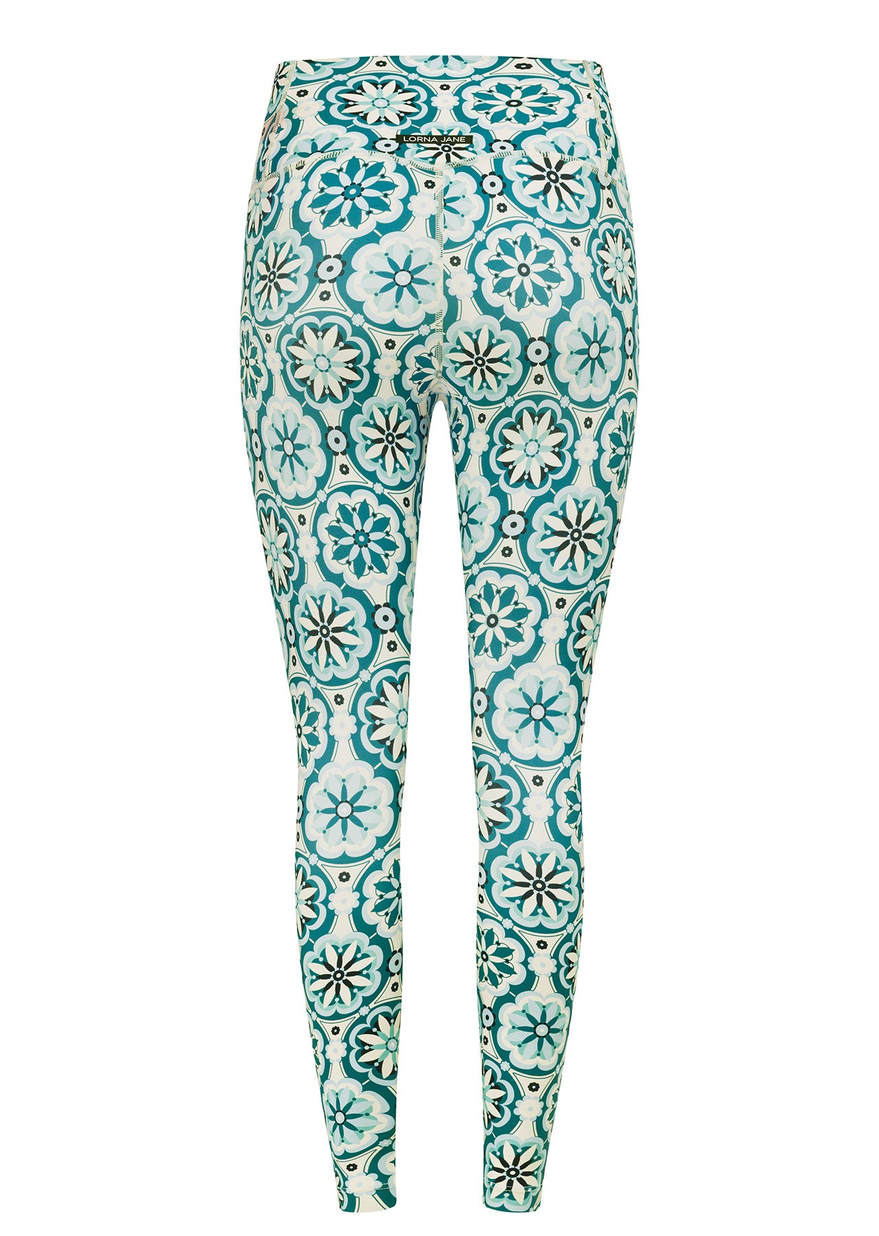 Lorna Jane Vacation Meditation Ankle Biter Leggings - Vacation Meditation Print