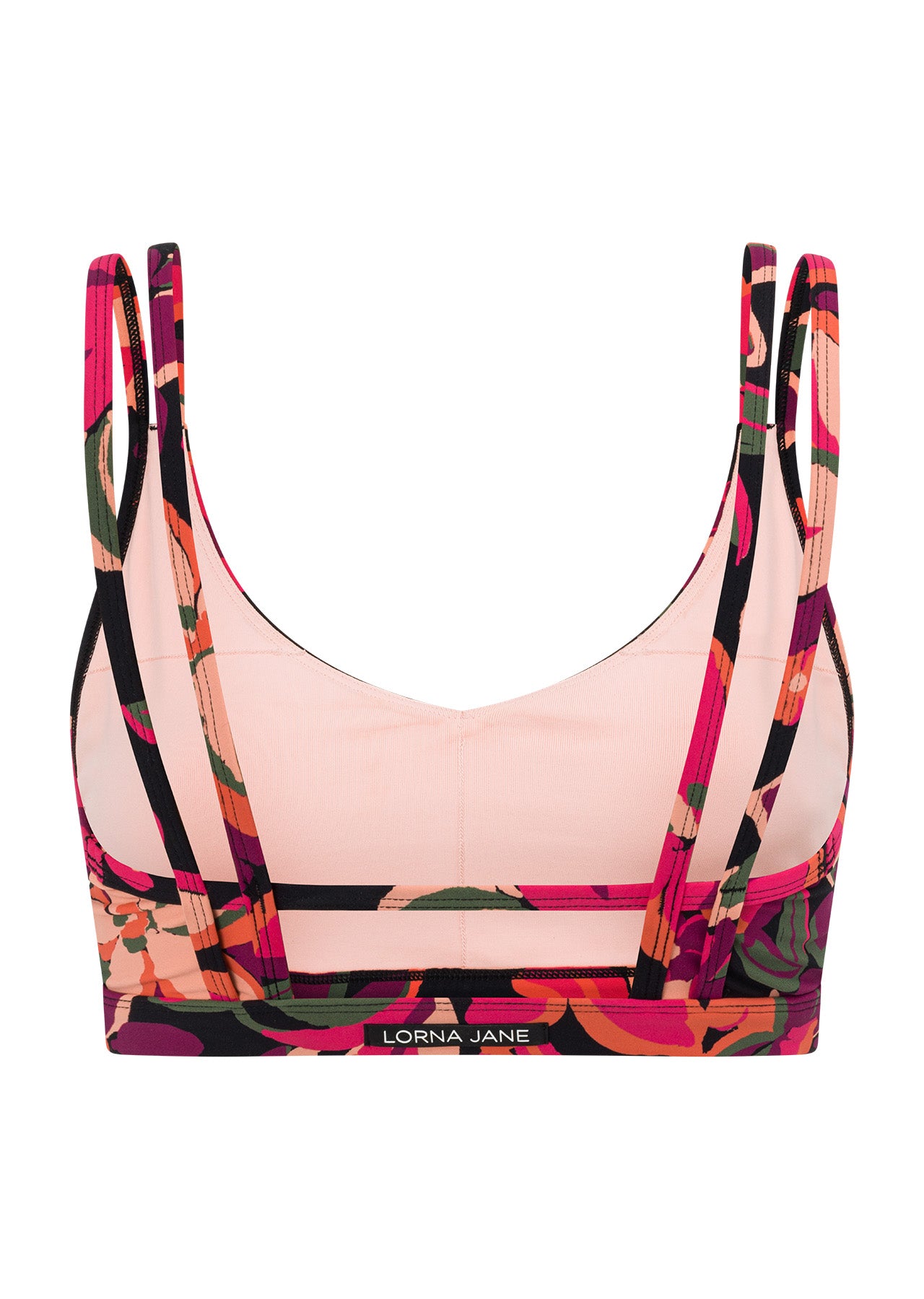 Lorna Jane Floral Escape Sports Bra - Floral Escape Print