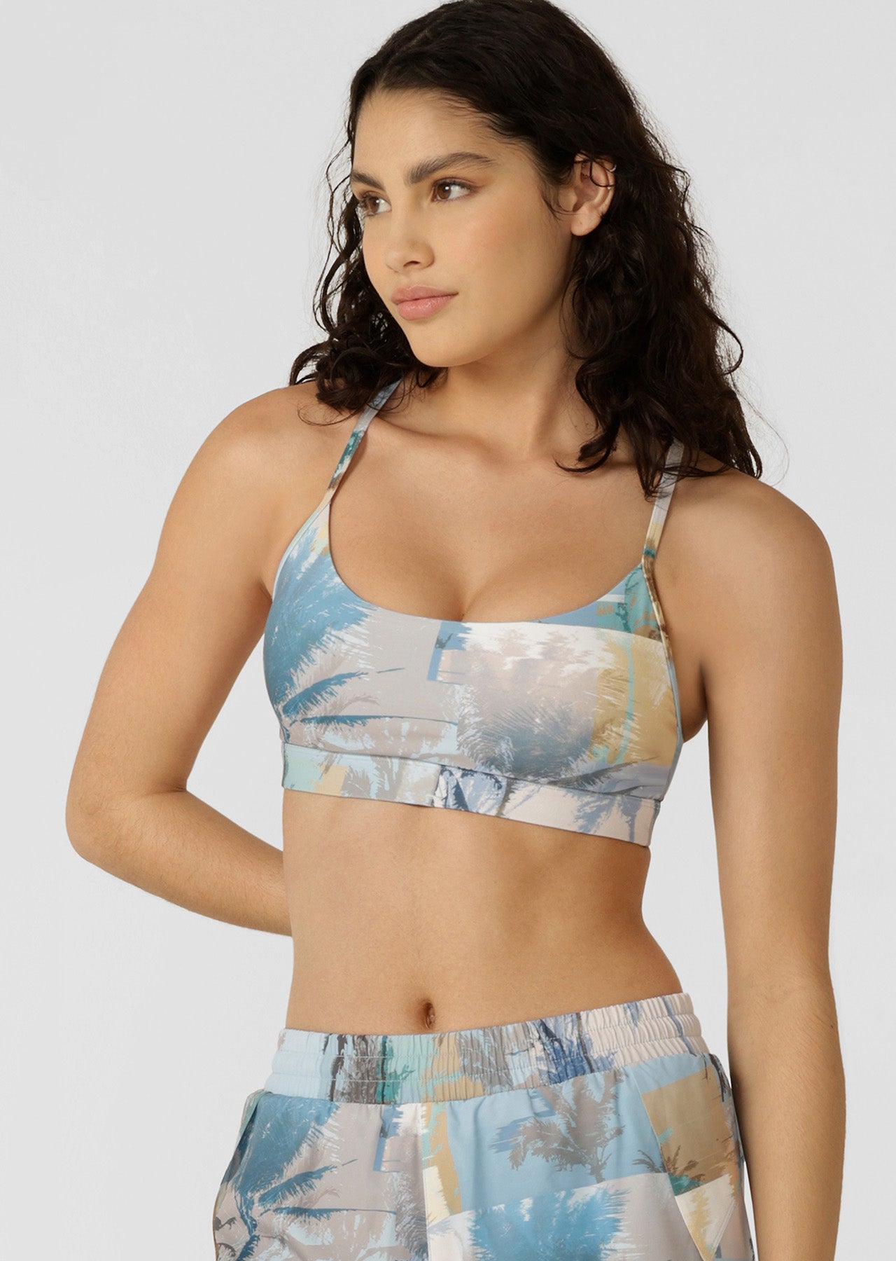 Lorna Jane Mirage All Day Sports Bra - Mirage Print