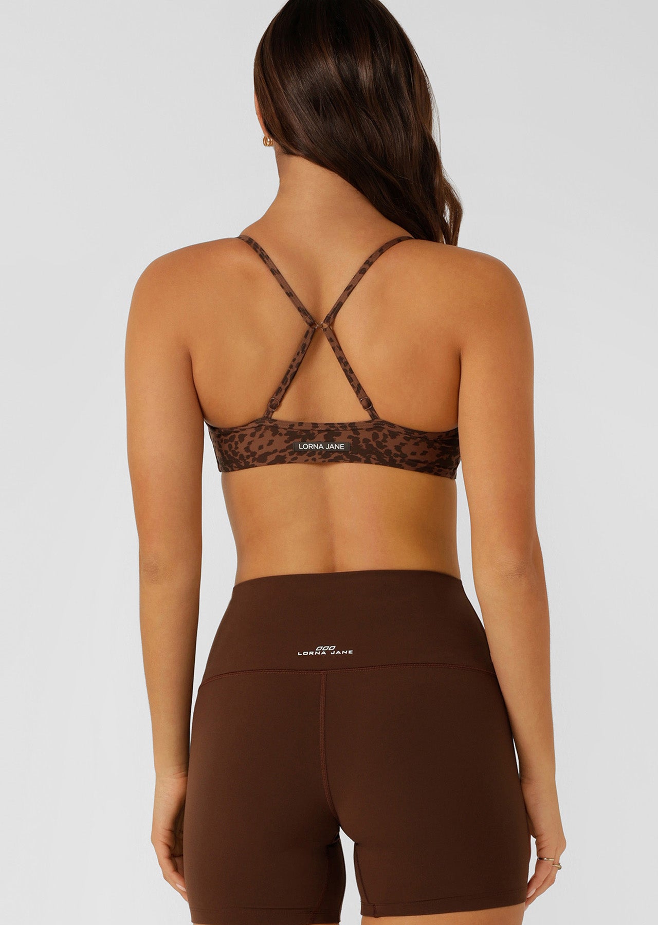 Lorna Jane Safari Spot Sports Bra - Safari Spot Print