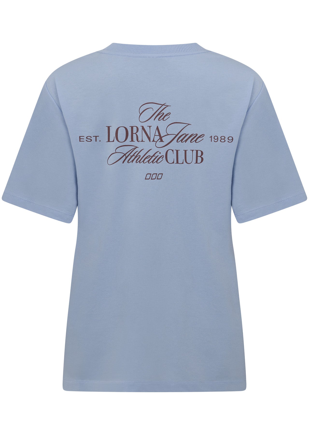 Lorna Jane Athletic Club Relaxed T-shirt - Oxford Blue