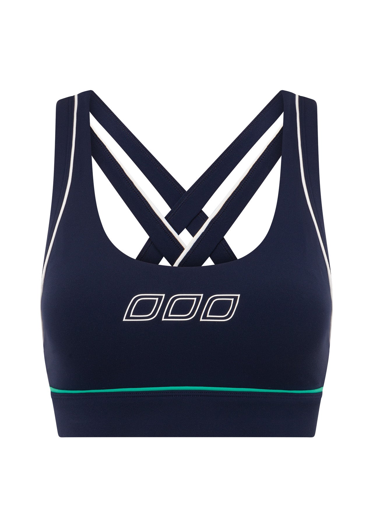 Lorna Jane Relay High Support Sports Bra - French Navy