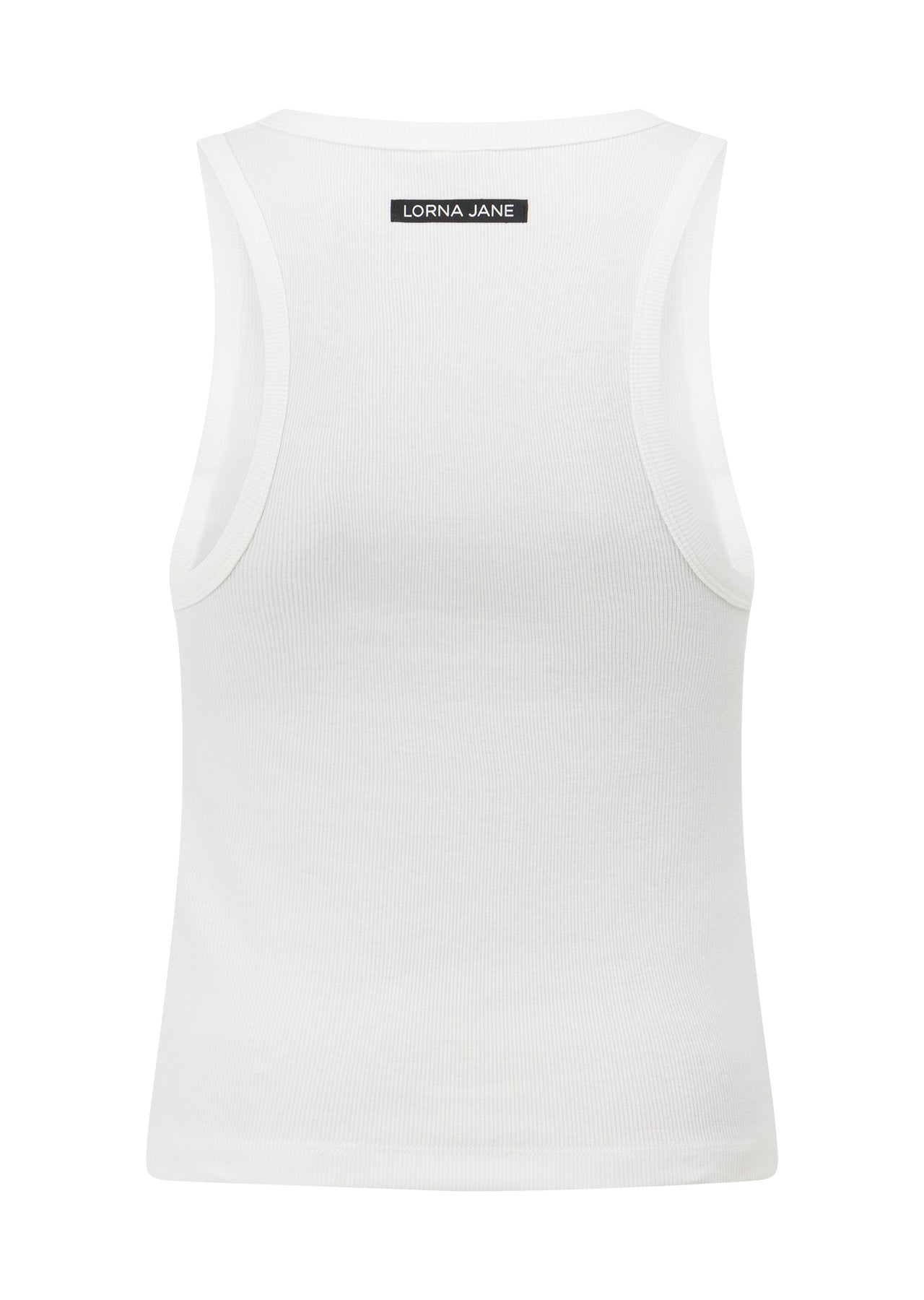 Lorna Jane Scoop Neck Essential Tank - Porcelain