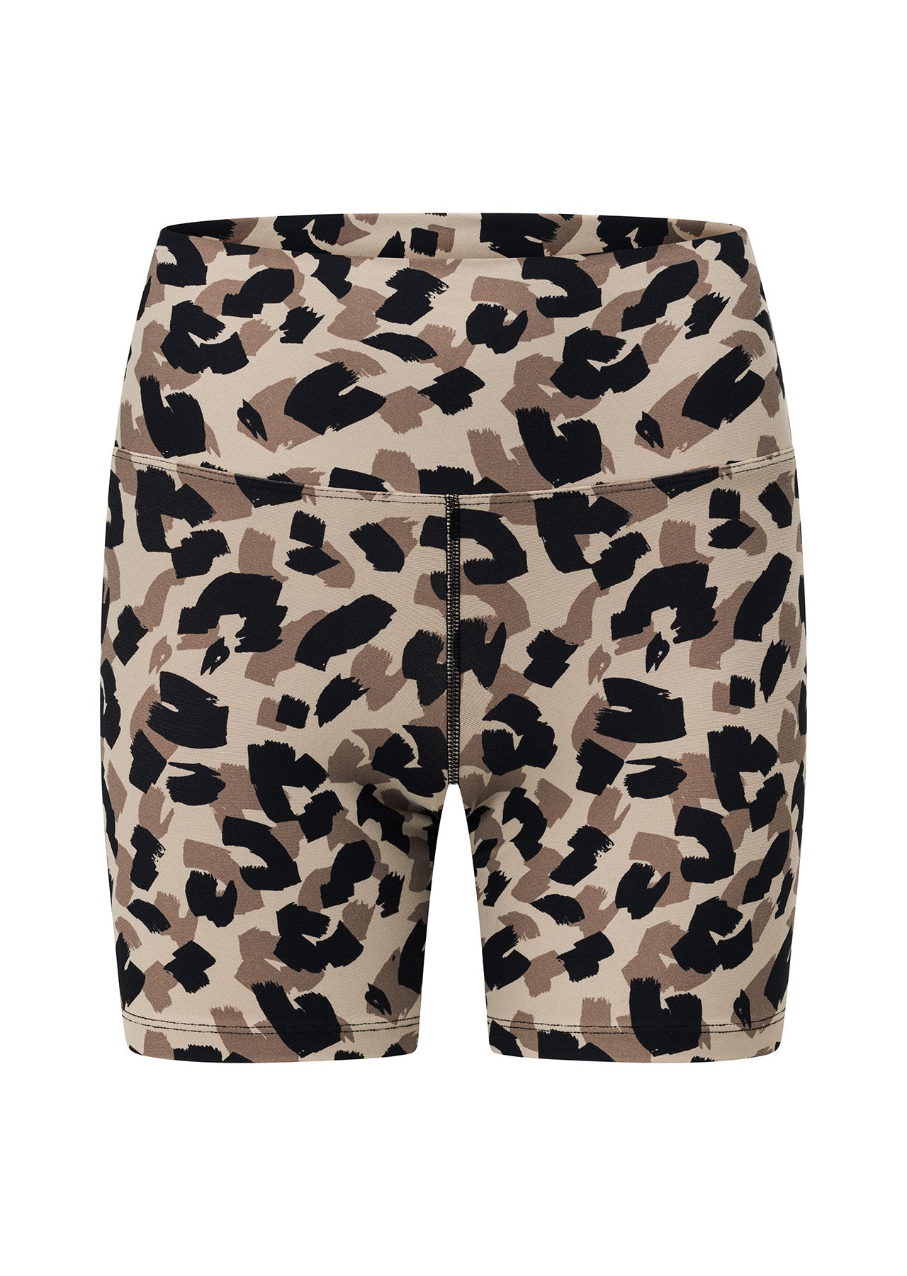 Lorna Jane Abstract Animal Excel Bike Shorts - Abstract Cheetah Print