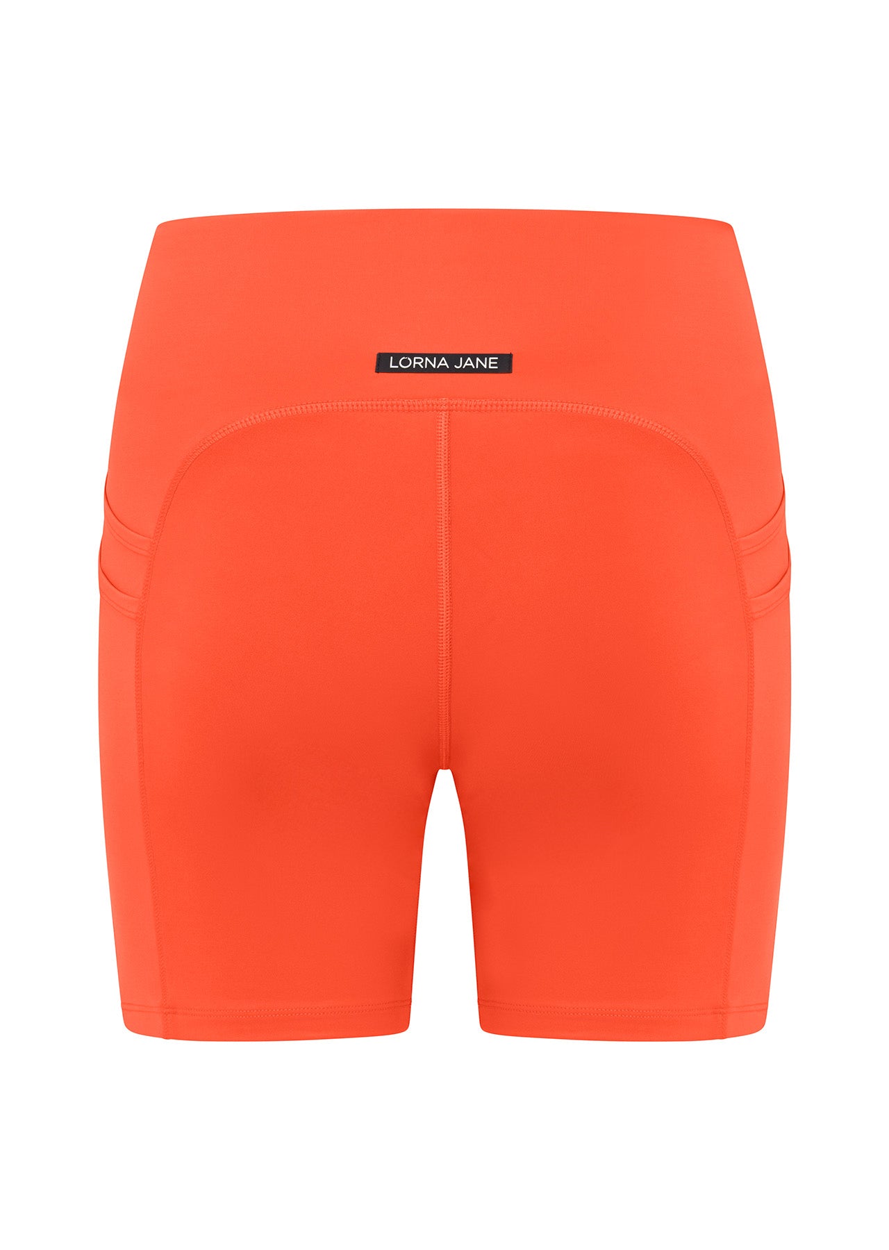 Lorna Jane Hold Me In Booty Bike Shorts - Chilli