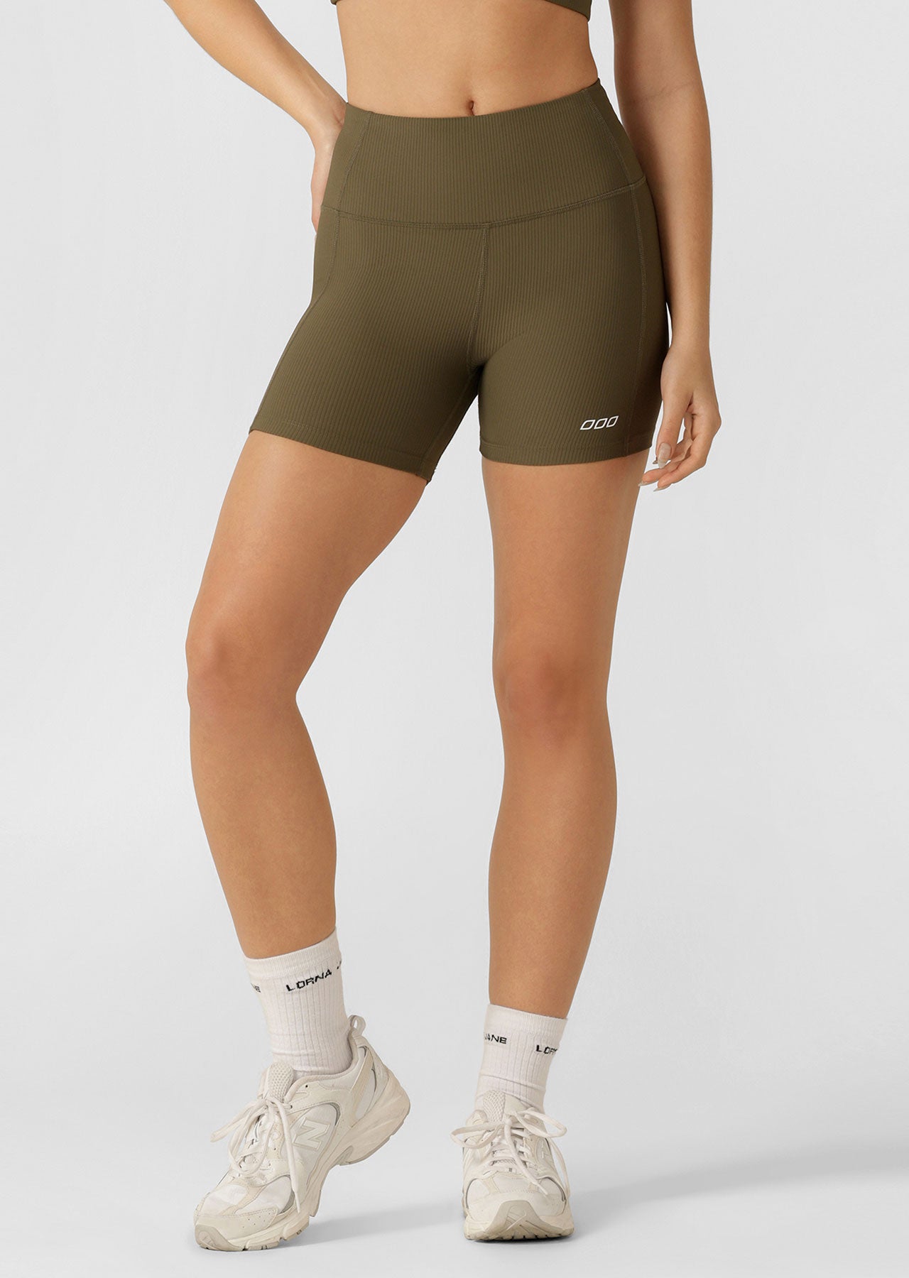Lorna Jane Gym To Swim 12cm Bike Shorts - Hazel
