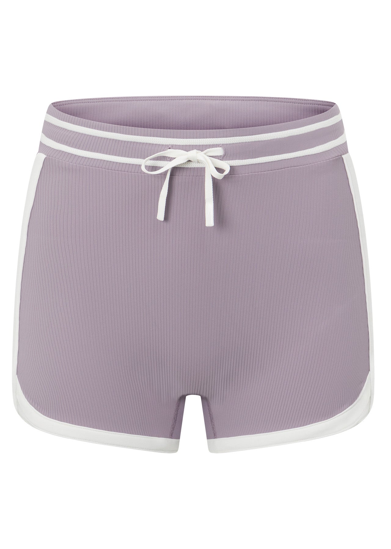 Lorna Jane Sweat To Surf Cheeky Bike Shorts - Purple Ash