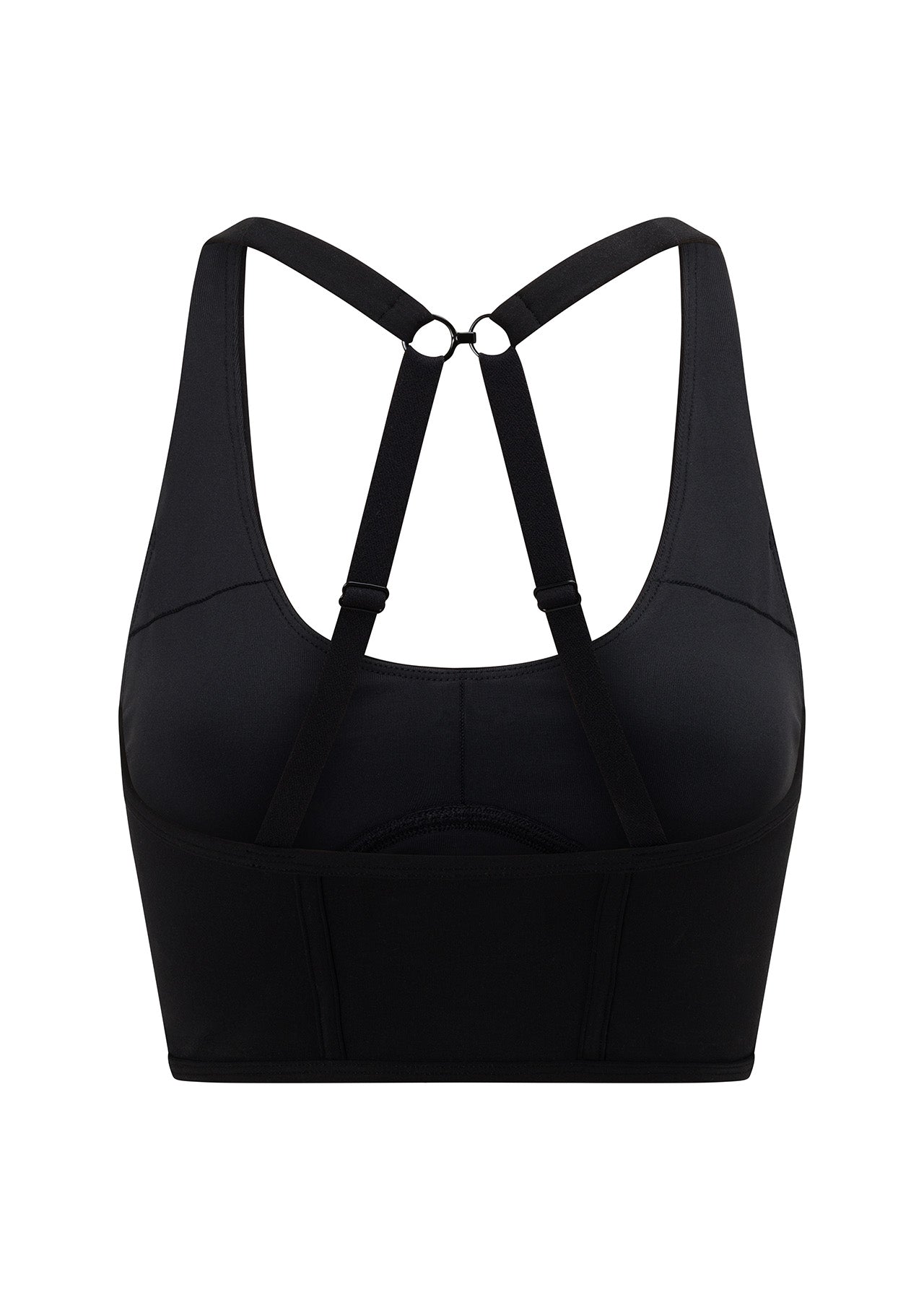 Lorna Jane Corset Long Line Bra - Black
