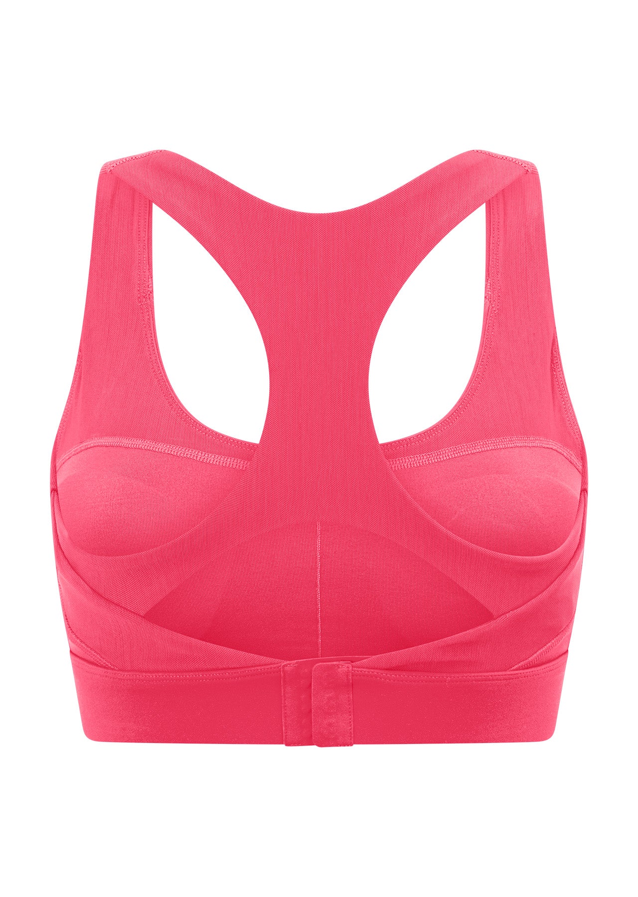 Lorna Jane Secret Pocket Sports Bra - Neon Raspberry