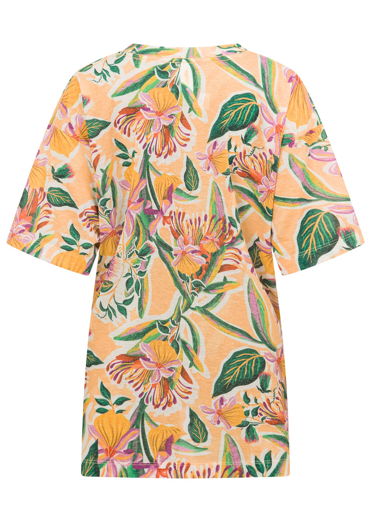Lorna Jane Tropicana Boyfriend Tee - Summer Tropicana Print