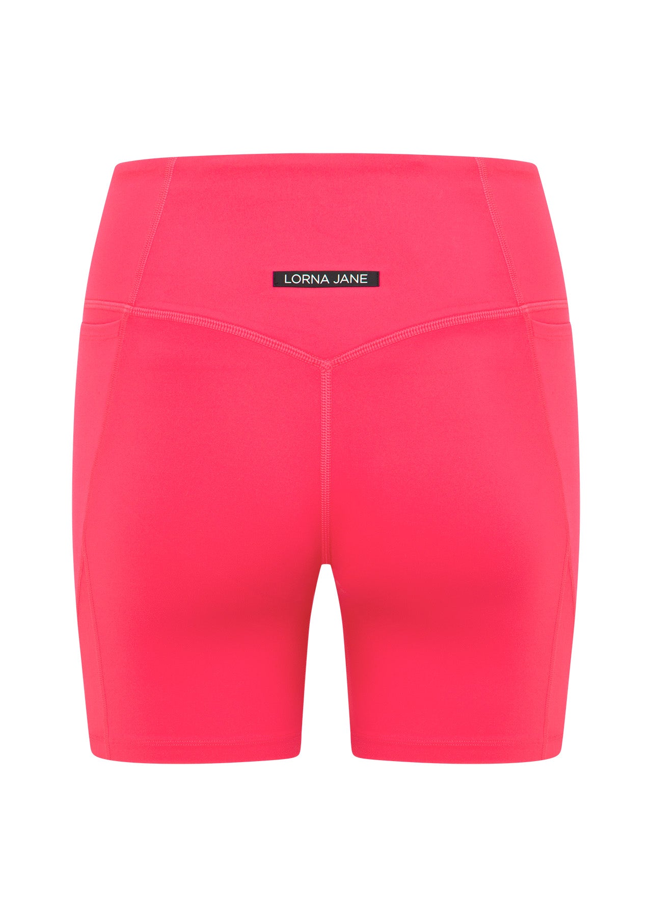 Lorna Jane Three Pocket Bike Shorts - Neon Raspberry