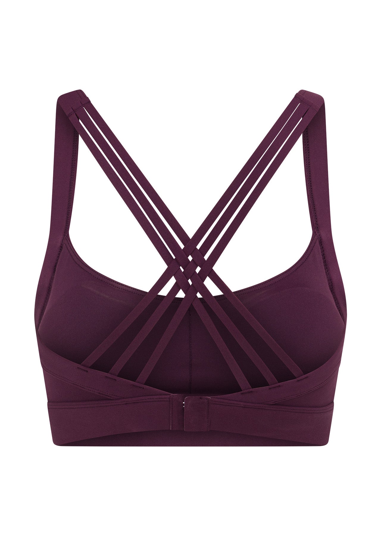 Lorna Jane Bring It All Pocket Sports Bra - Dark Grape