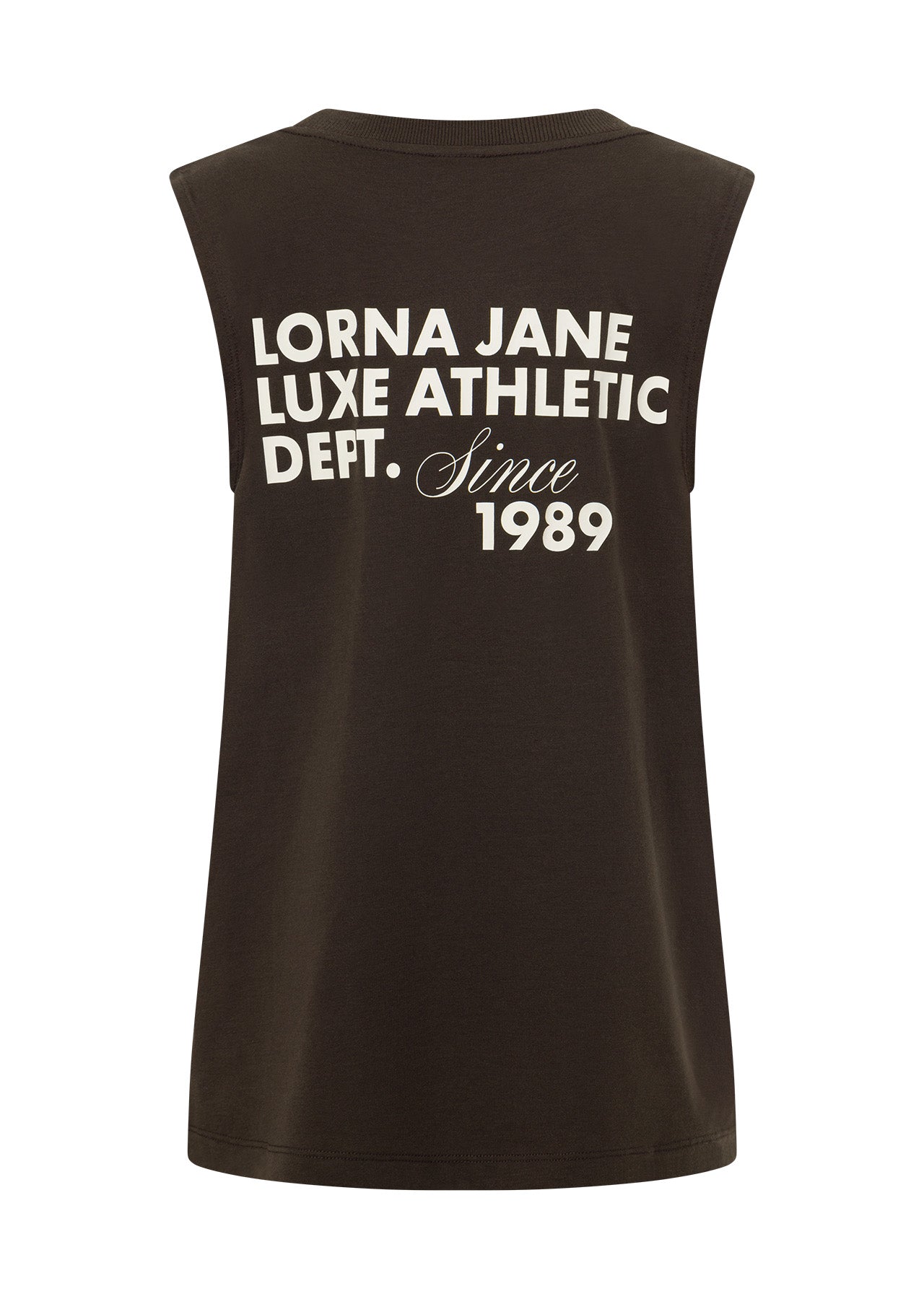 Lorna Jane Track Star Muscle Tank - Volcano