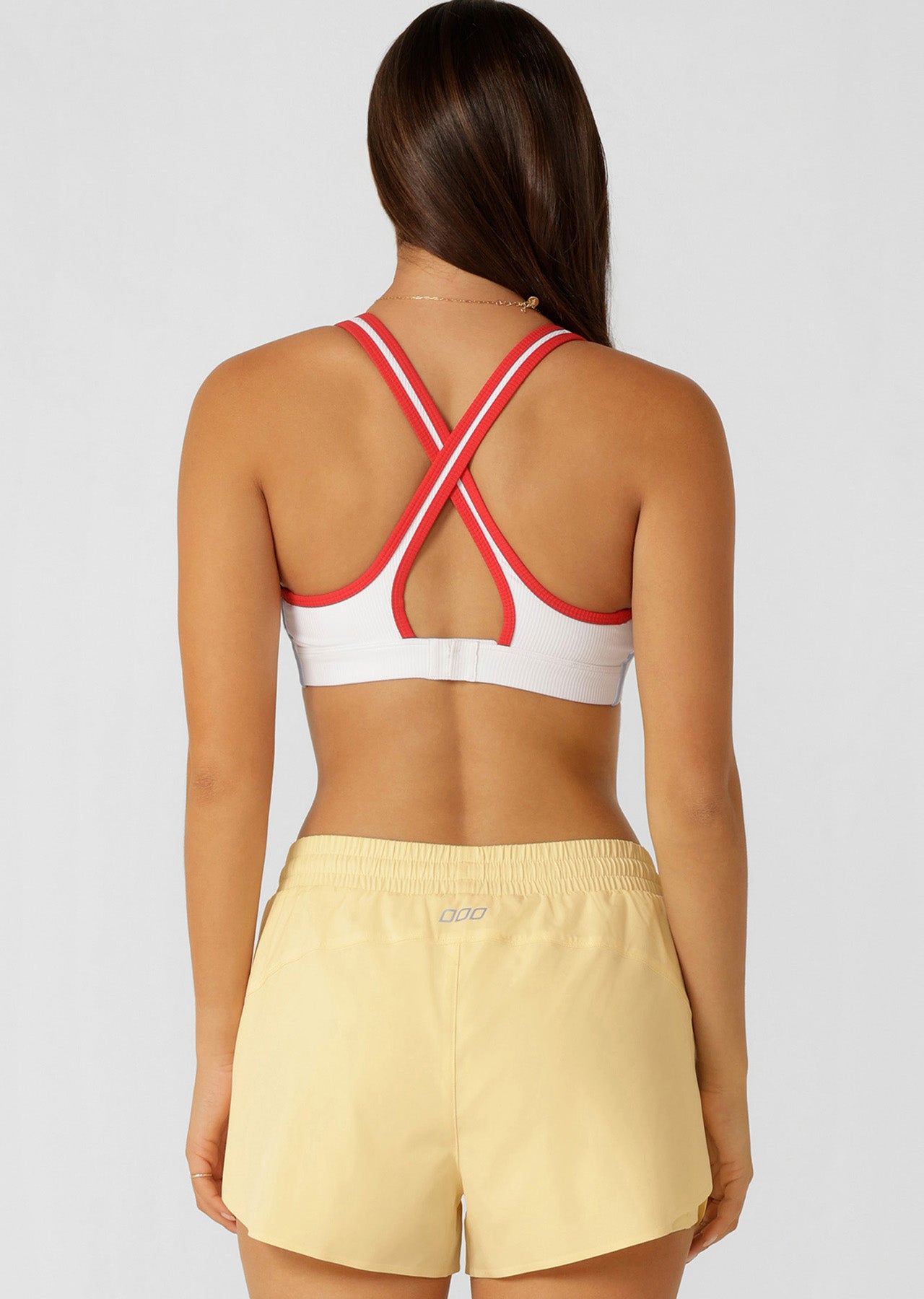 Lorna Jane Fast Track High Support Sports Bra - White