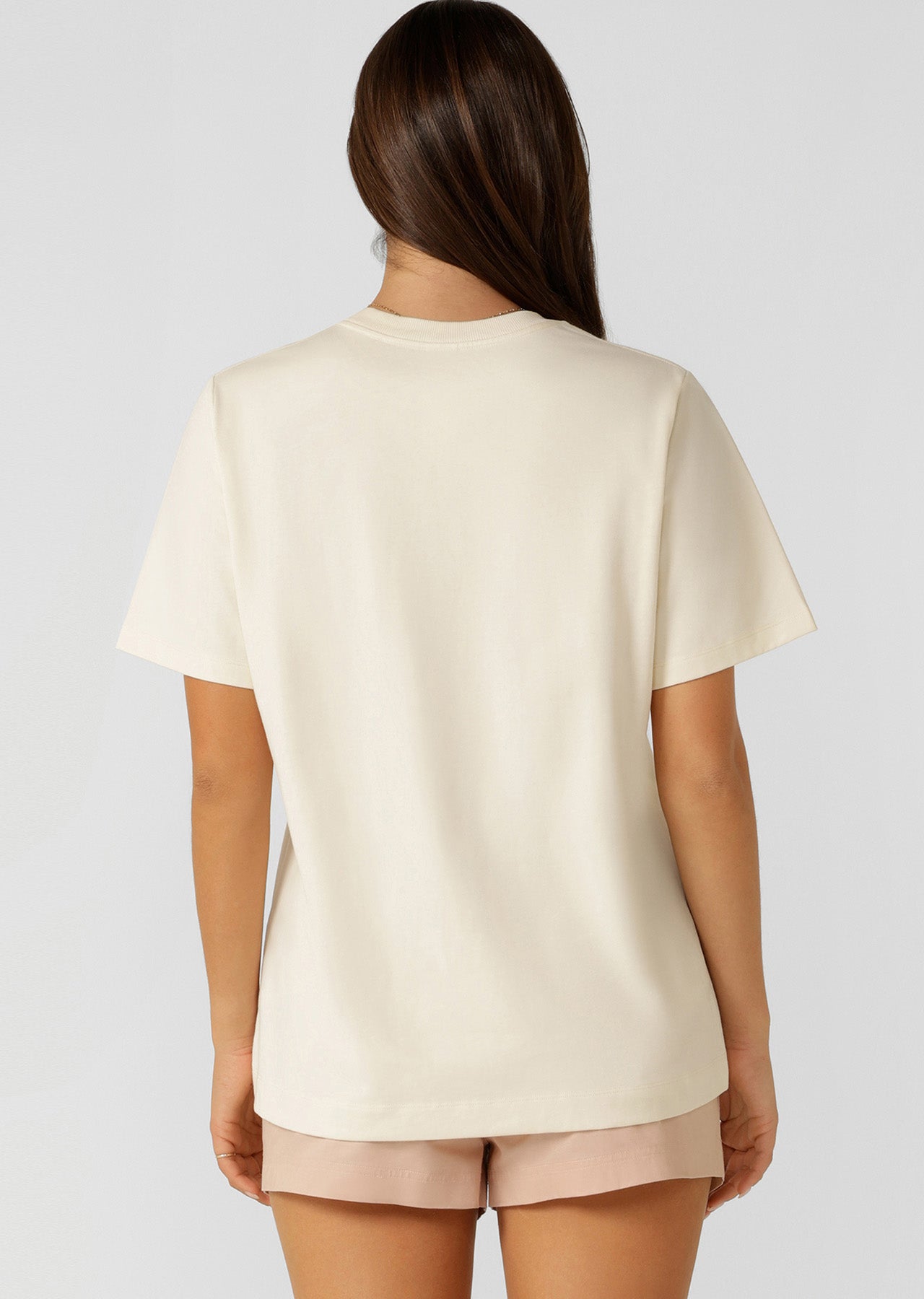 Lorna Jane Summer Days Relaxed T-shirt - Cream