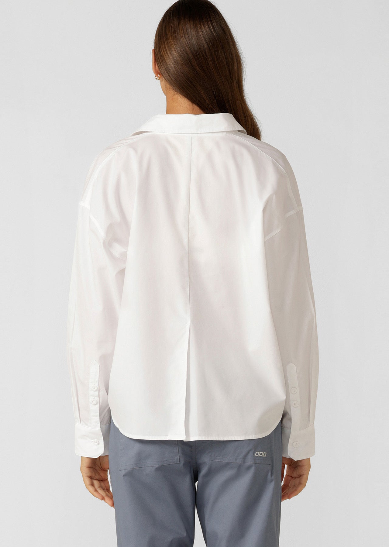 Lorna Jane One-and-Go Button Up Shirt - White