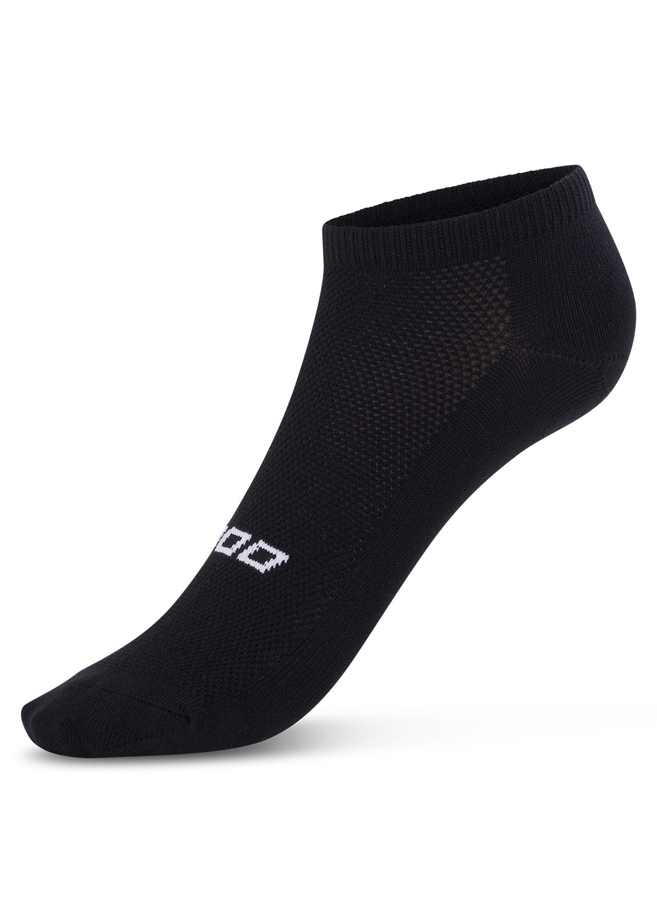 Lorna Jane 2PK Secret Socks - Black/White & White/Black