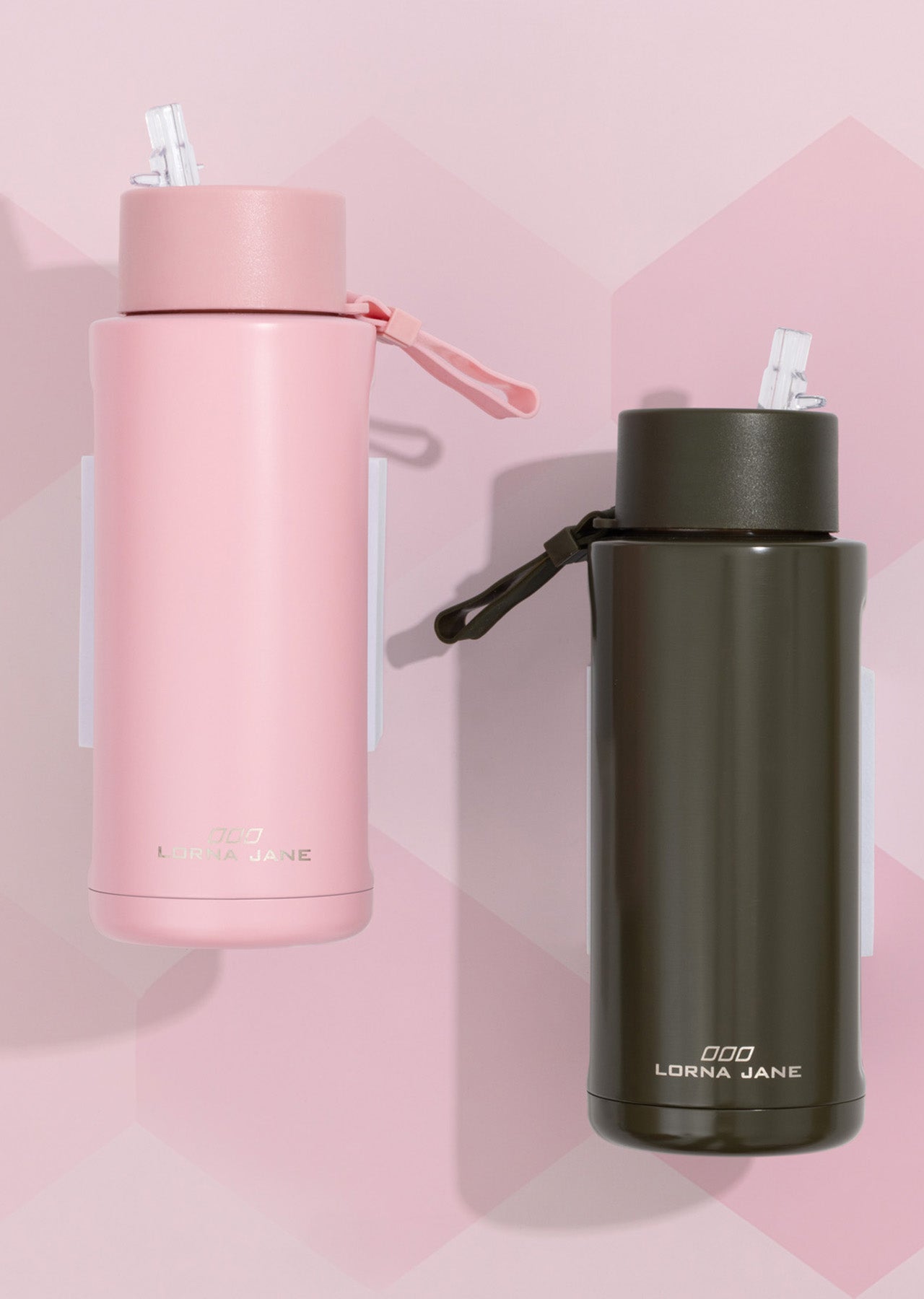 Lorna Jane Essential Insulated Water Bottle - Luxury Green