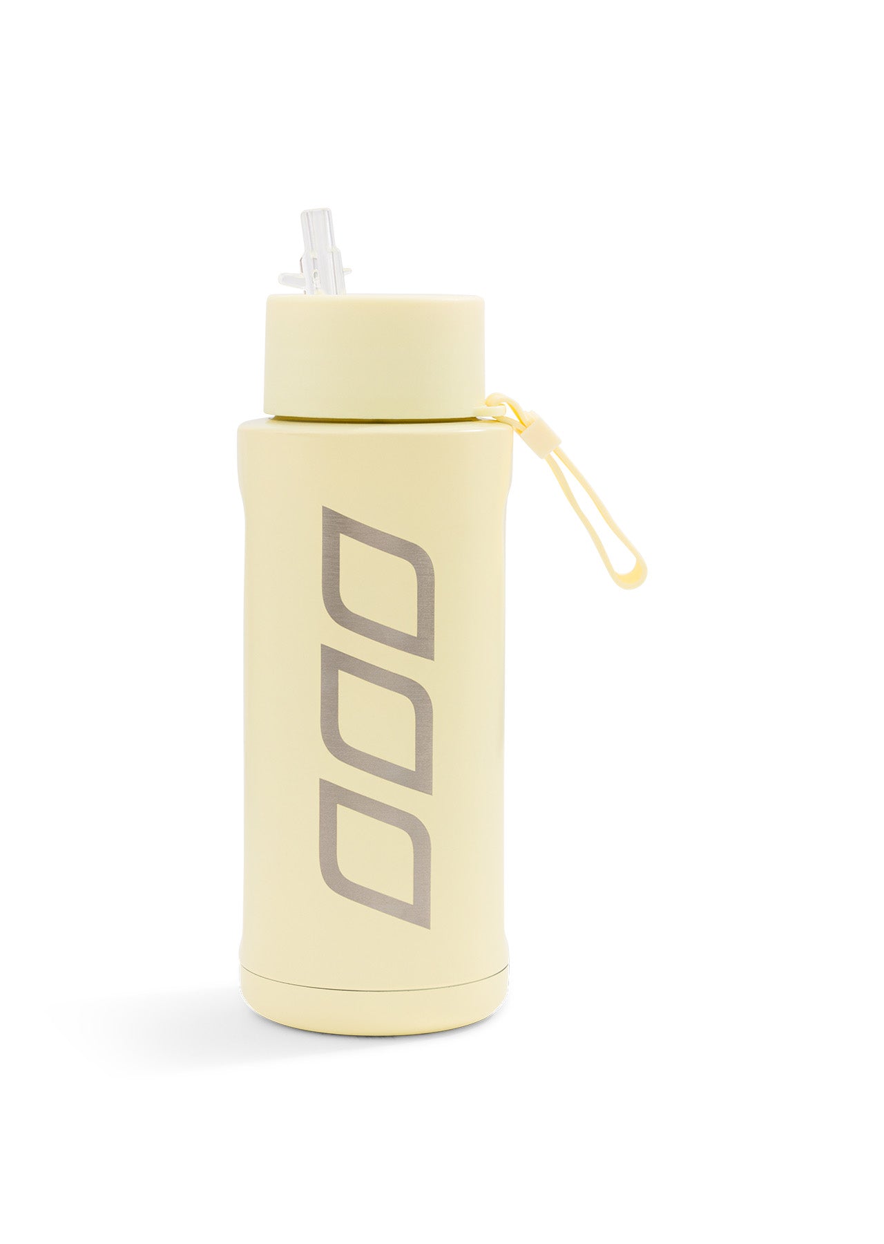 Lorna Jane Essential Insulated Water Bottle - Lemon Cream