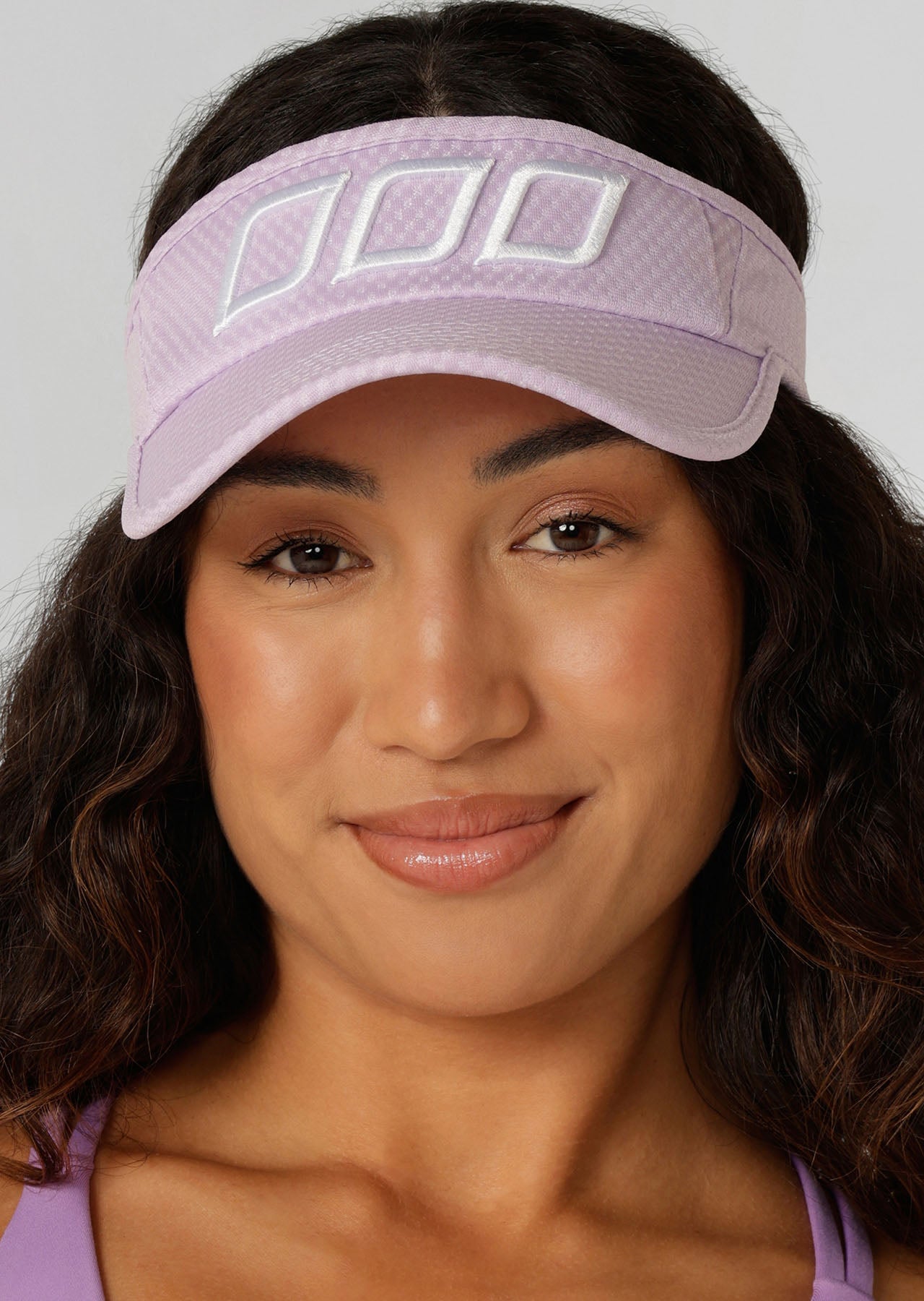 Lorna Jane Ventilation Visor - Dusty Lilac