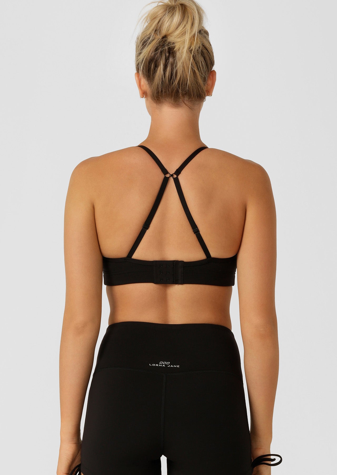 Lorna Jane Sammy Sports Bra - Recycled Black
