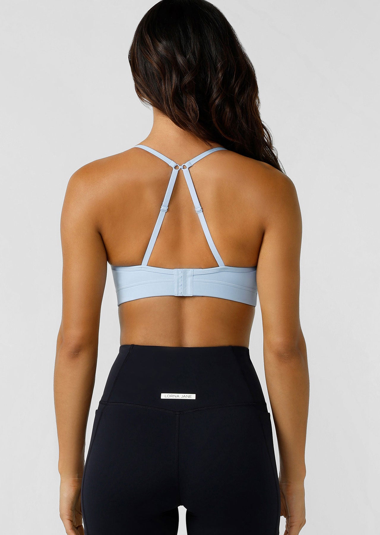 Lorna Jane Sammy Sports Bra - Light Moontide